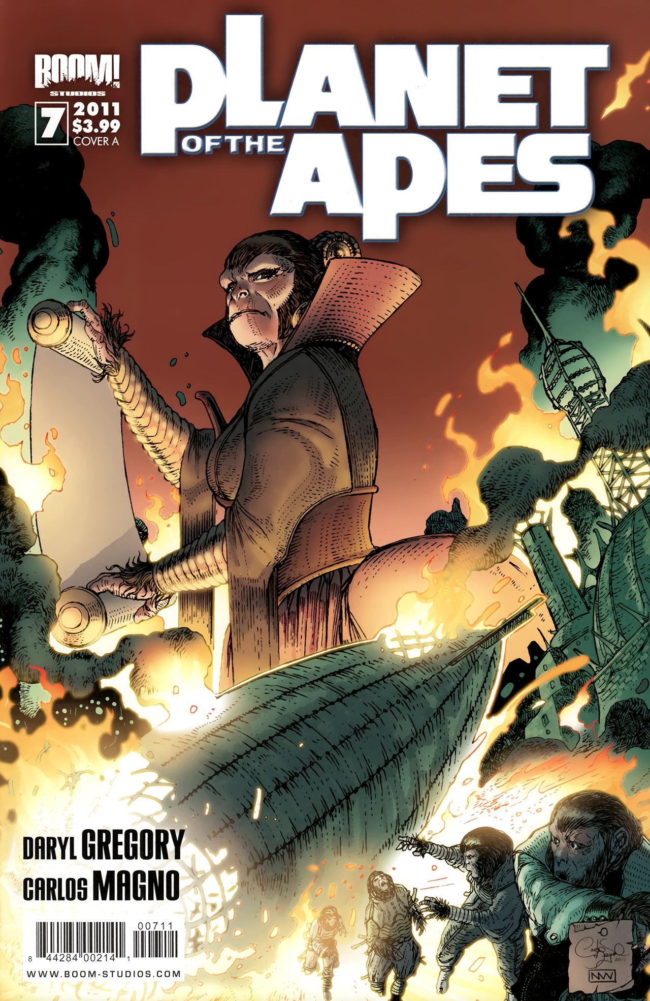 Read online Planet of the Apes (2011) comic -  Issue #7 - 1