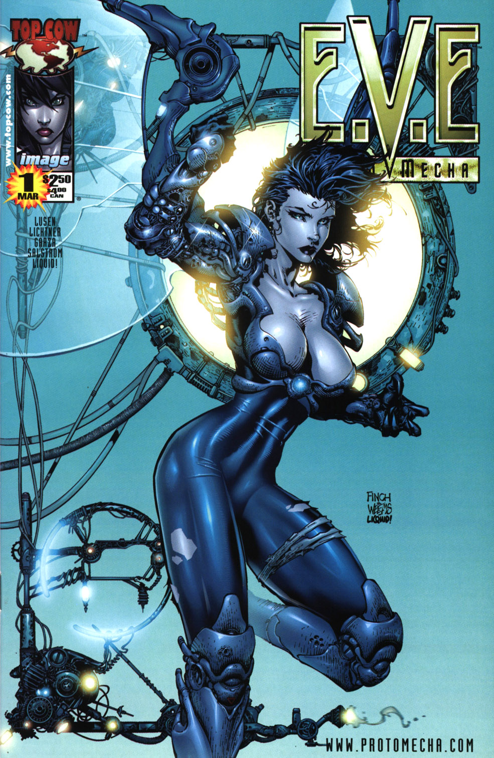 Read online E.V.E. ProtoMecha comic -  Issue #1 - 1