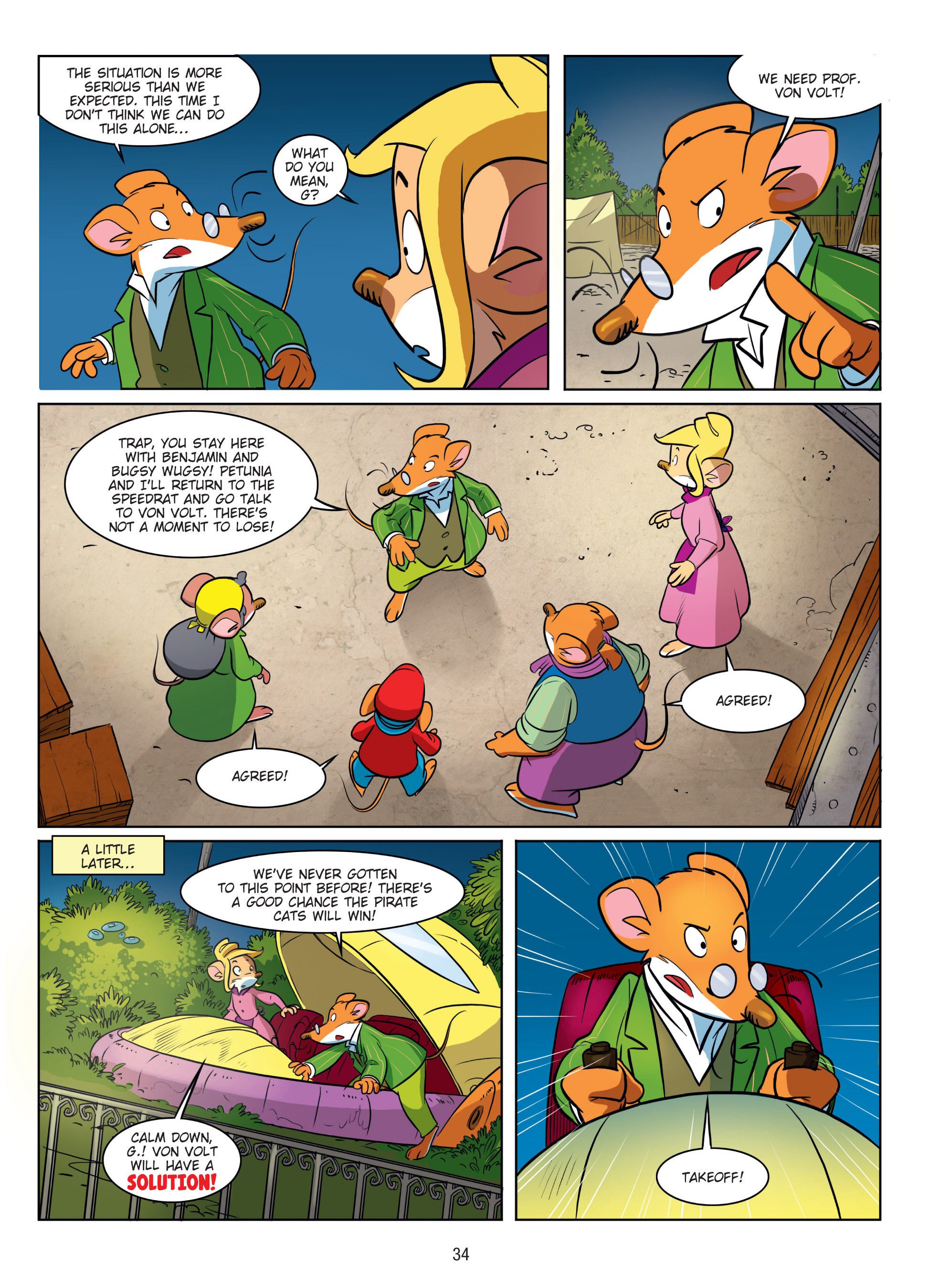 Read online Geronimo Stilton comic -  Issue # TPB 11 - 34