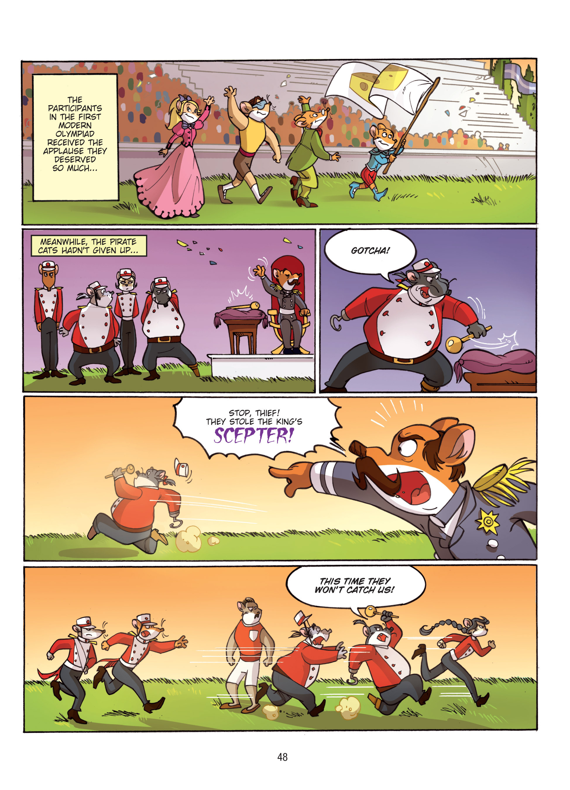 Read online Geronimo Stilton comic -  Issue # TPB 10 - 48
