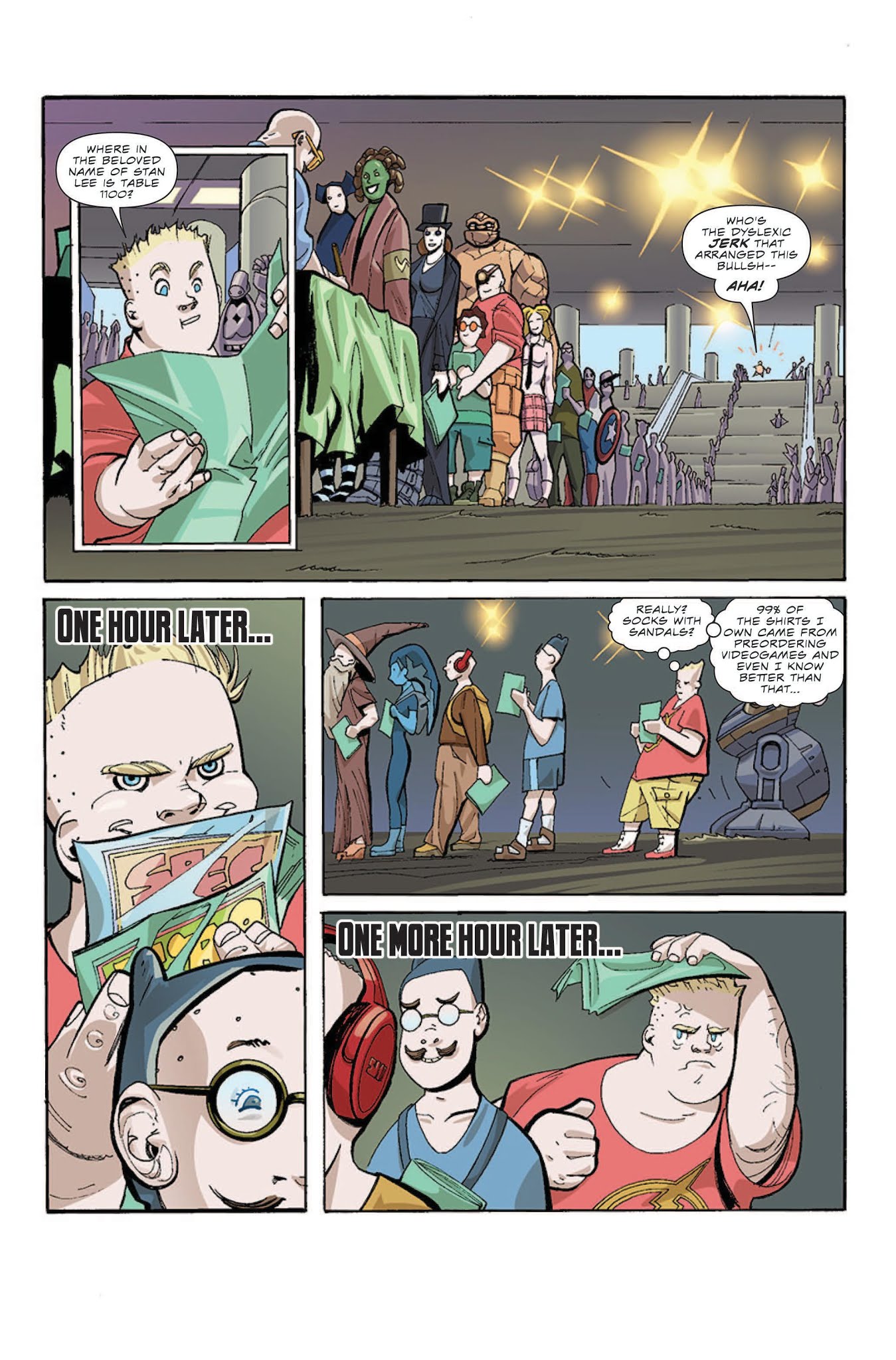 Read online Revenge of the Fanboys! comic -  Issue #1 - 11