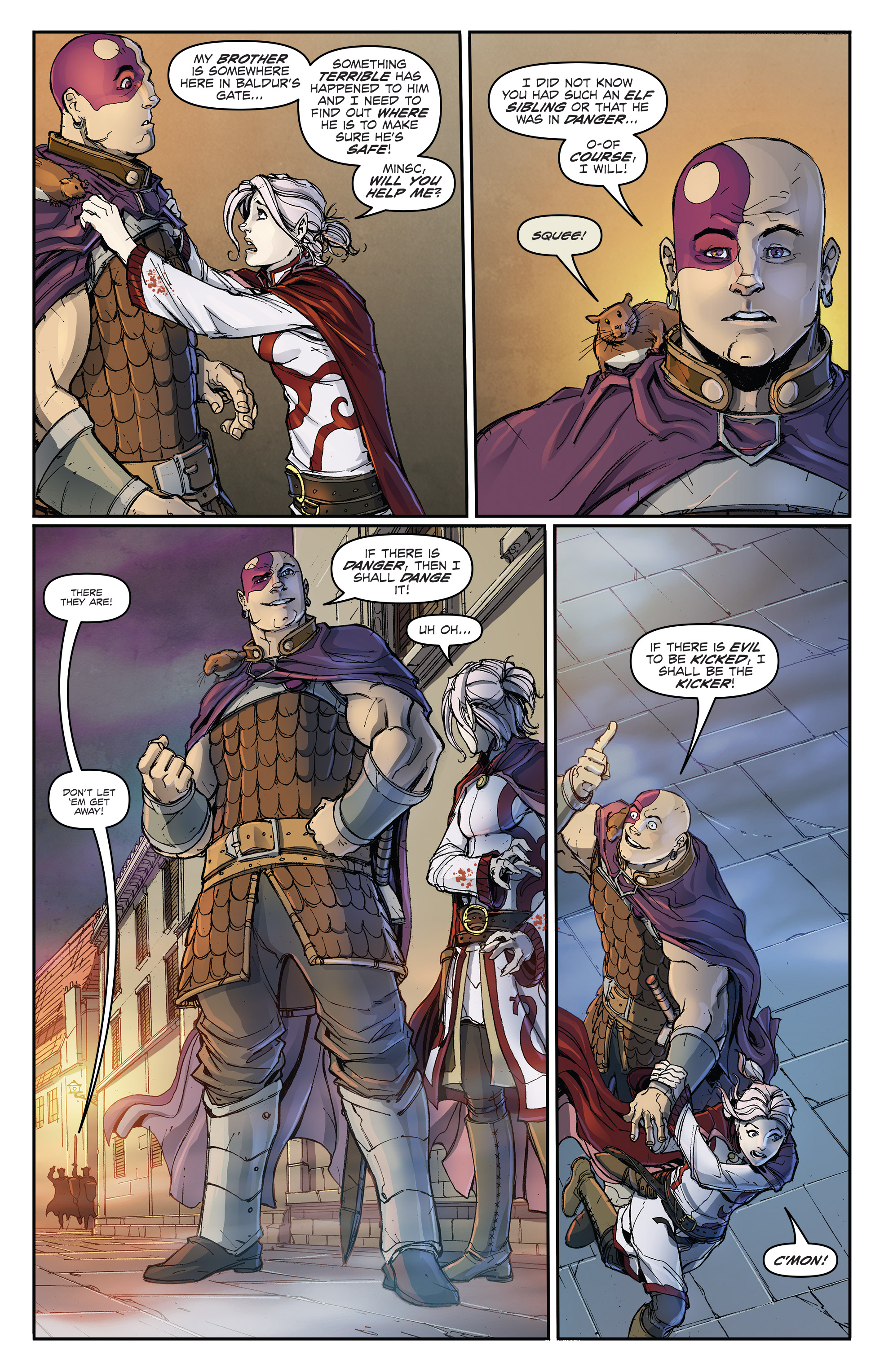 Read online Dungeons And Dragons: Baldur’s Gate 100-Pager comic -  Issue # TPB - 21