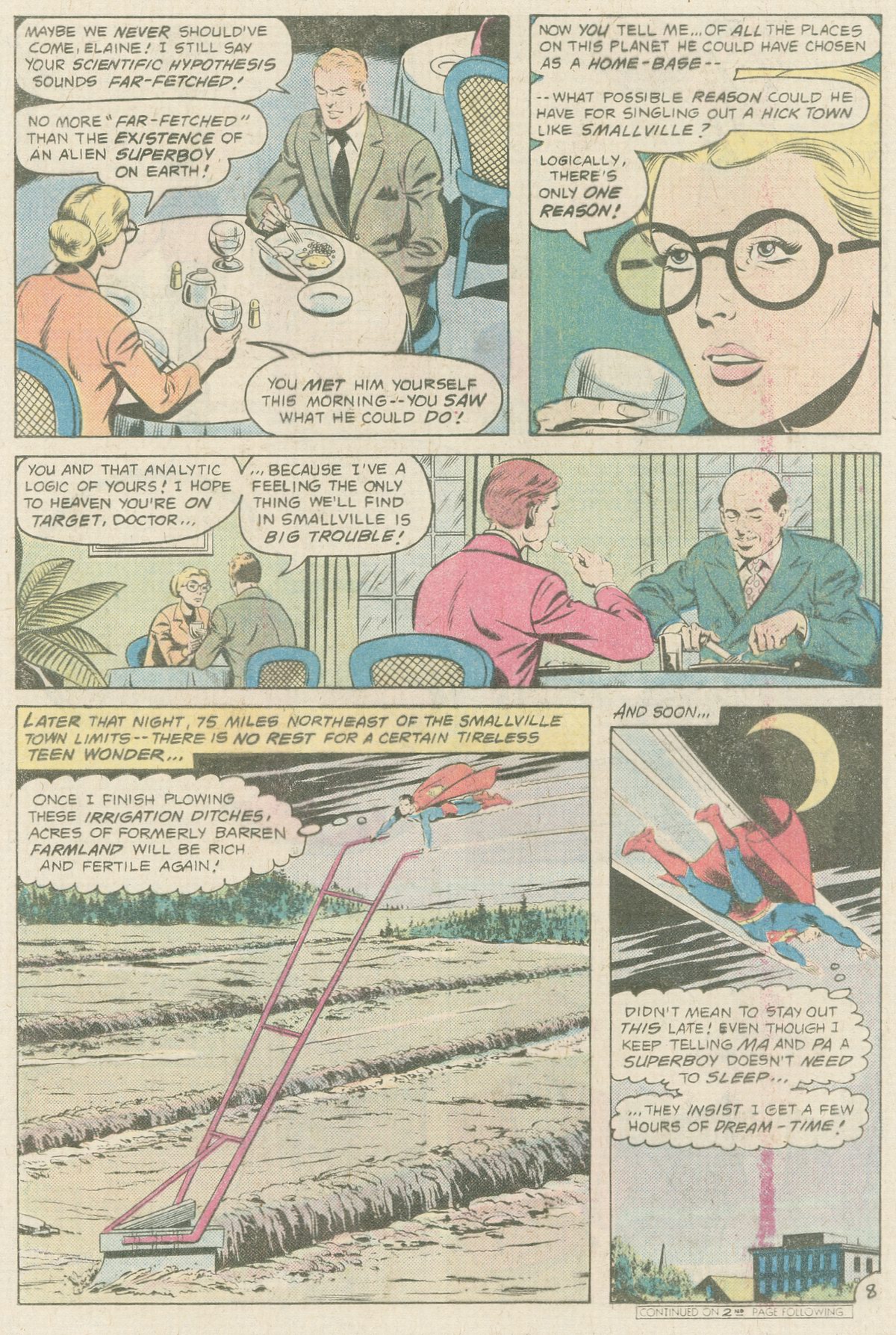 The New Adventures of Superboy 16 Page 8