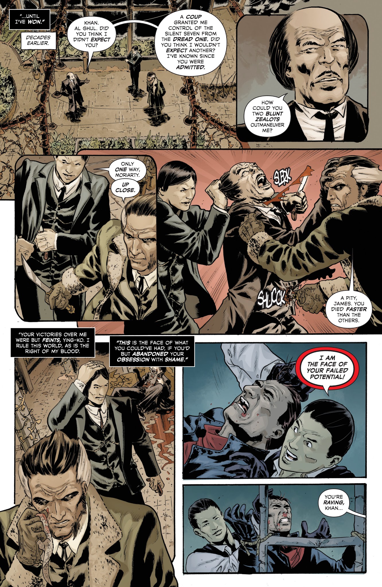 Read online The Shadow/Batman comic -  Issue #5 - 18