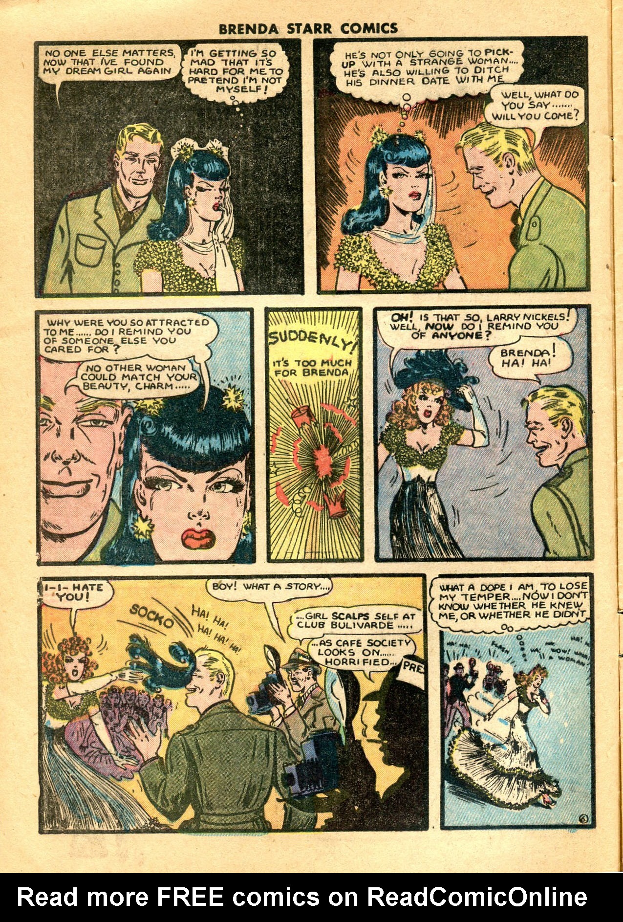 Read online Brenda Starr (1948) comic -  Issue #6 - 7