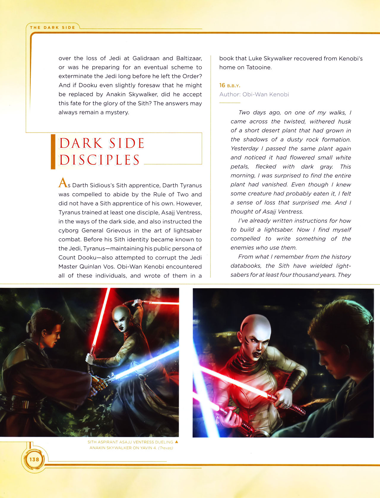 Read online Star Wars: Jedi vs. Sith - The Essential Guide To The Force comic -  Issue # TPB (Part 2) - 61