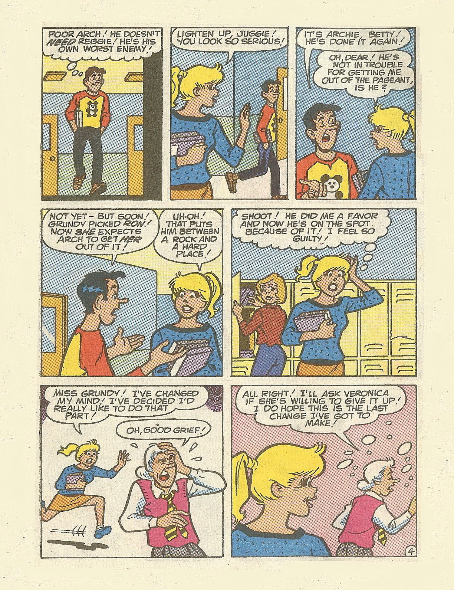 Read online Betty and Veronica Digest Magazine comic -  Issue #55 - 16