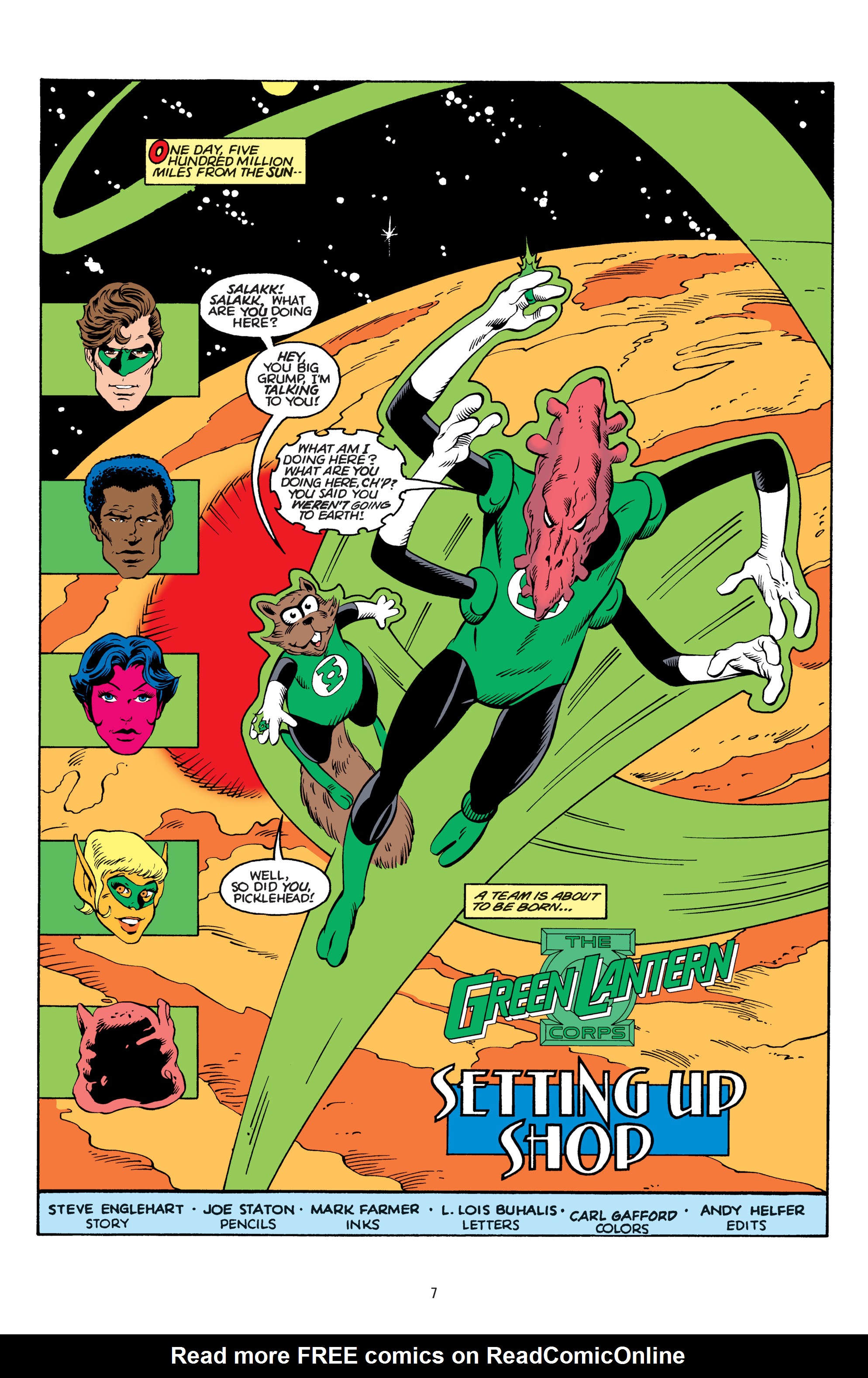 Read online Green Lantern (1960) comic -  Issue #201 - 2