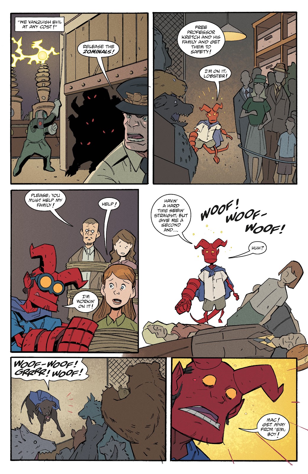 Young Hellboy: Assault on Castle Death issue 4 - Page 12