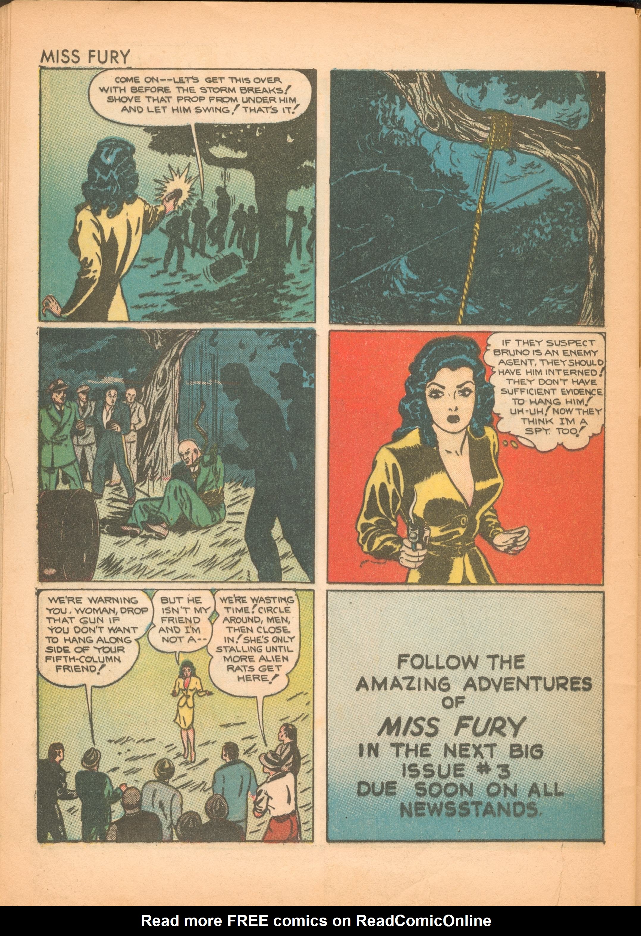 Read online Miss Fury Comics comic -  Issue #2 - 52