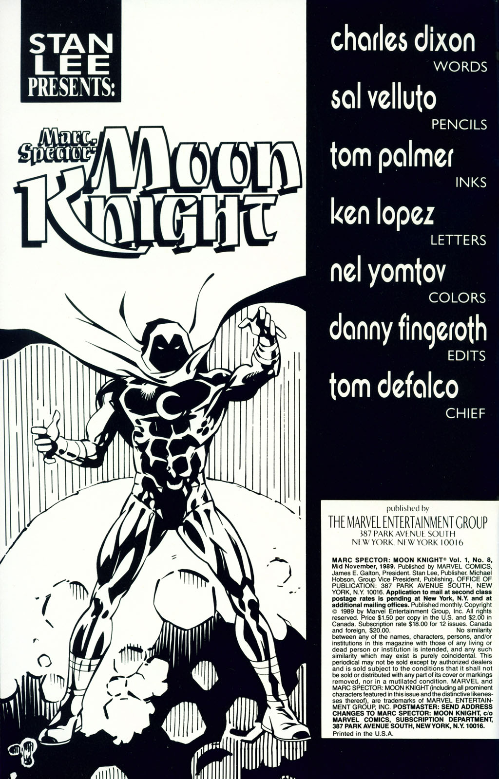 Marc Spector: Moon Knight Issue #8 #8 - English 3