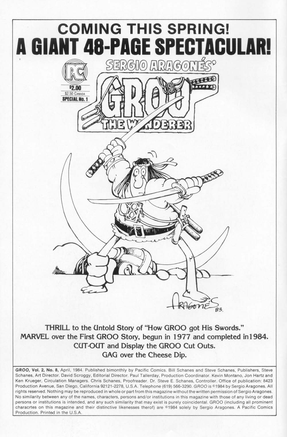 Read online Groo the Wanderer comic -  Issue #8 - 2