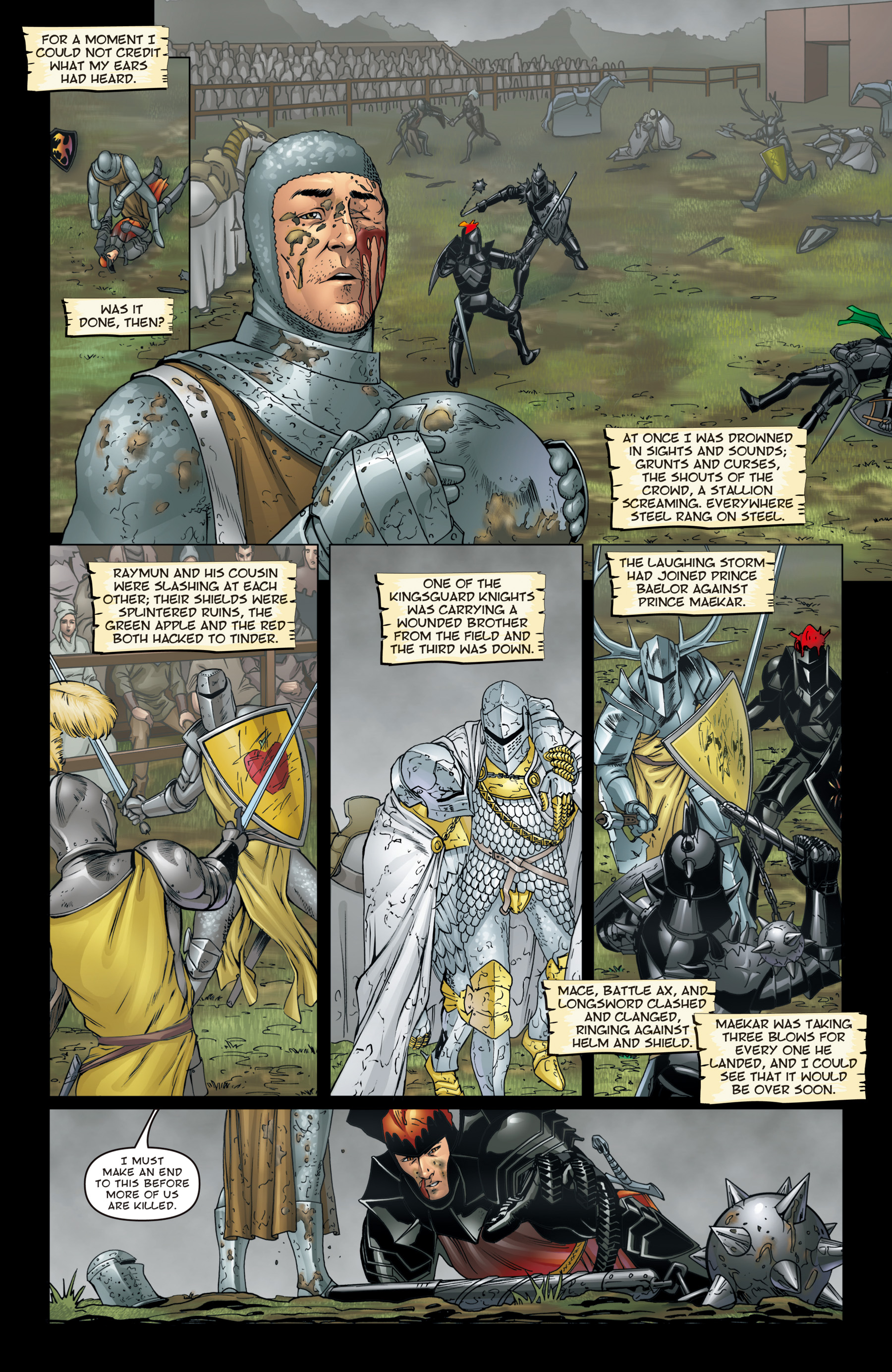Read online The Hedge Knight: The Graphic Novel comic -  Issue # Full - 141