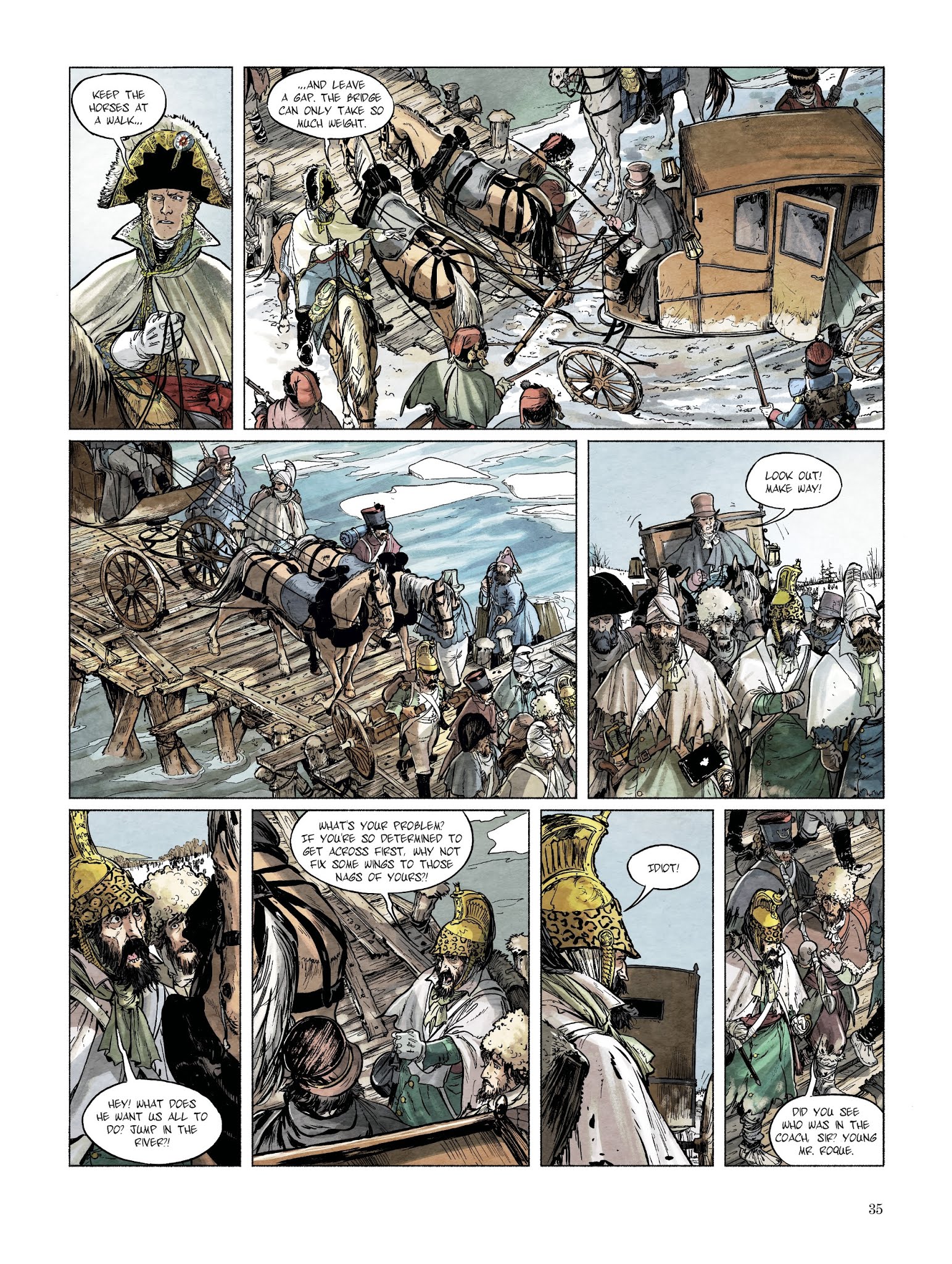 Read online Berezina comic -  Issue #3 - 37