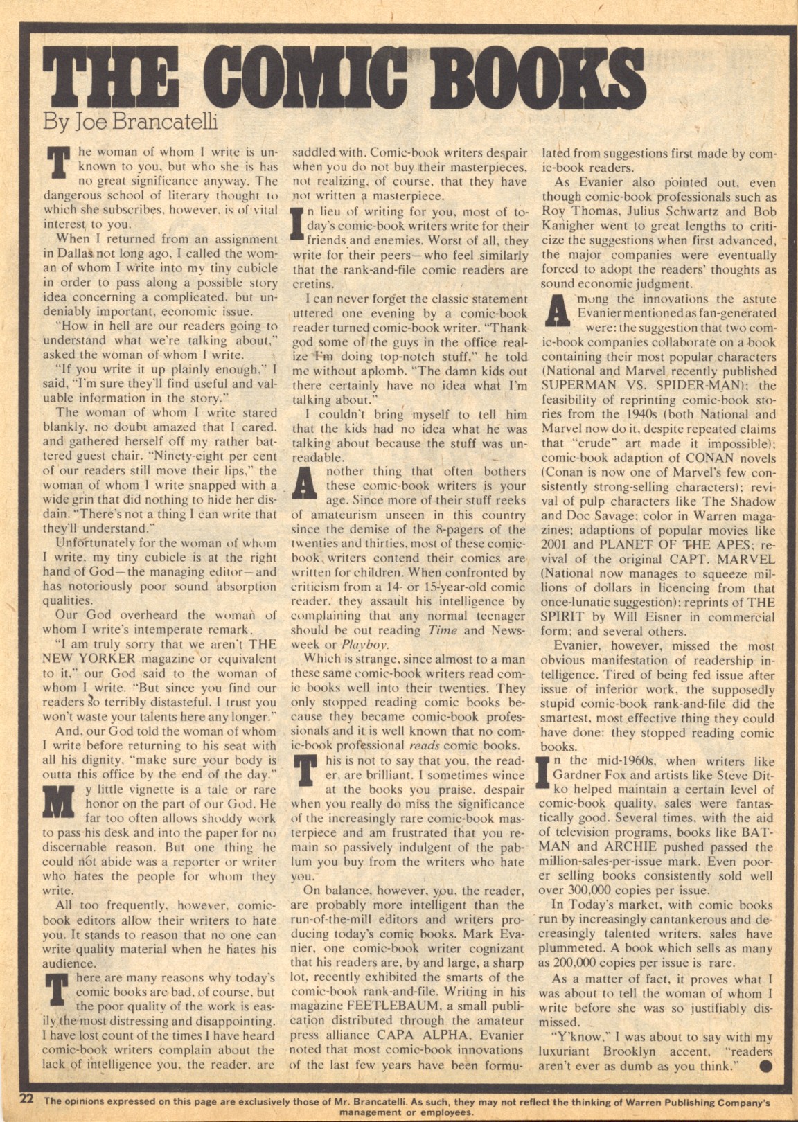 Read online Creepy (1964) comic -  Issue #82 - 22