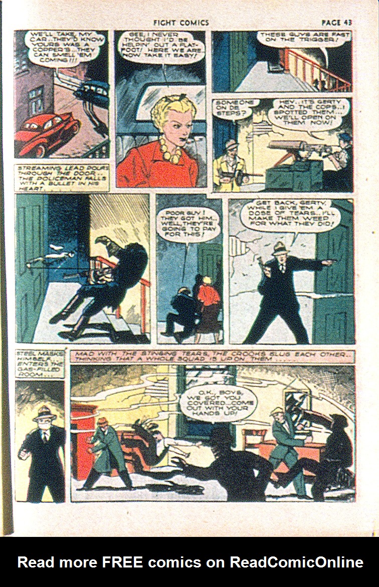 Read online Fight Comics comic -  Issue #13 - 44