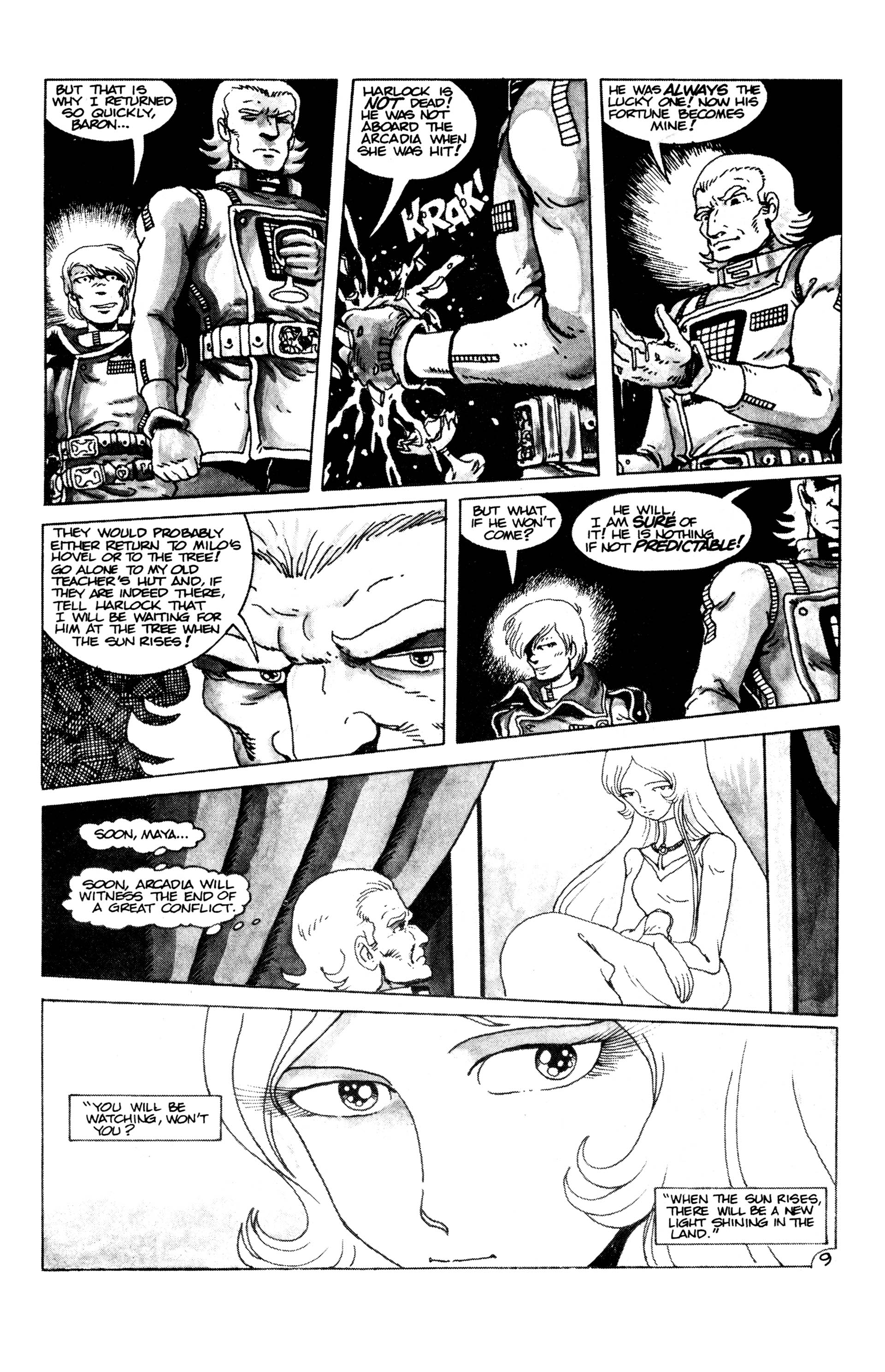 Read online Captain Harlock comic -  Issue #3 - 13