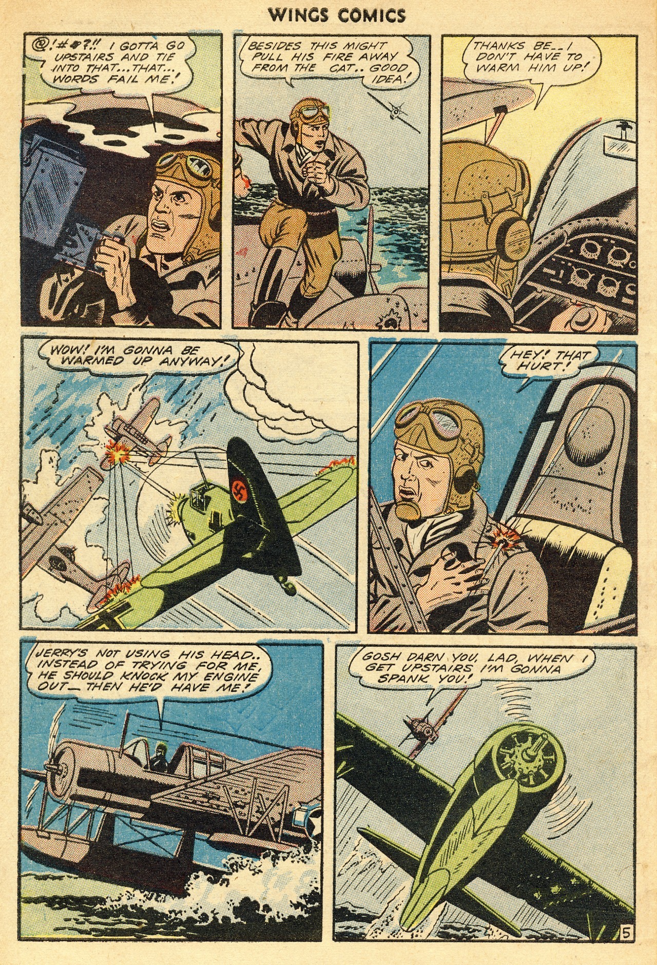 Read online Wings Comics comic -  Issue #46 - 48