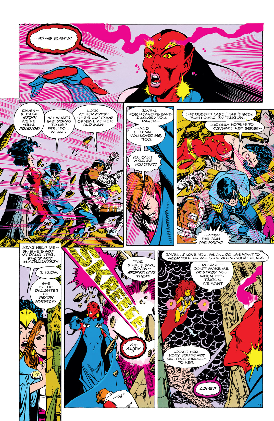 Read online The New Teen Titans (1984) comic -  Issue #3 - 11