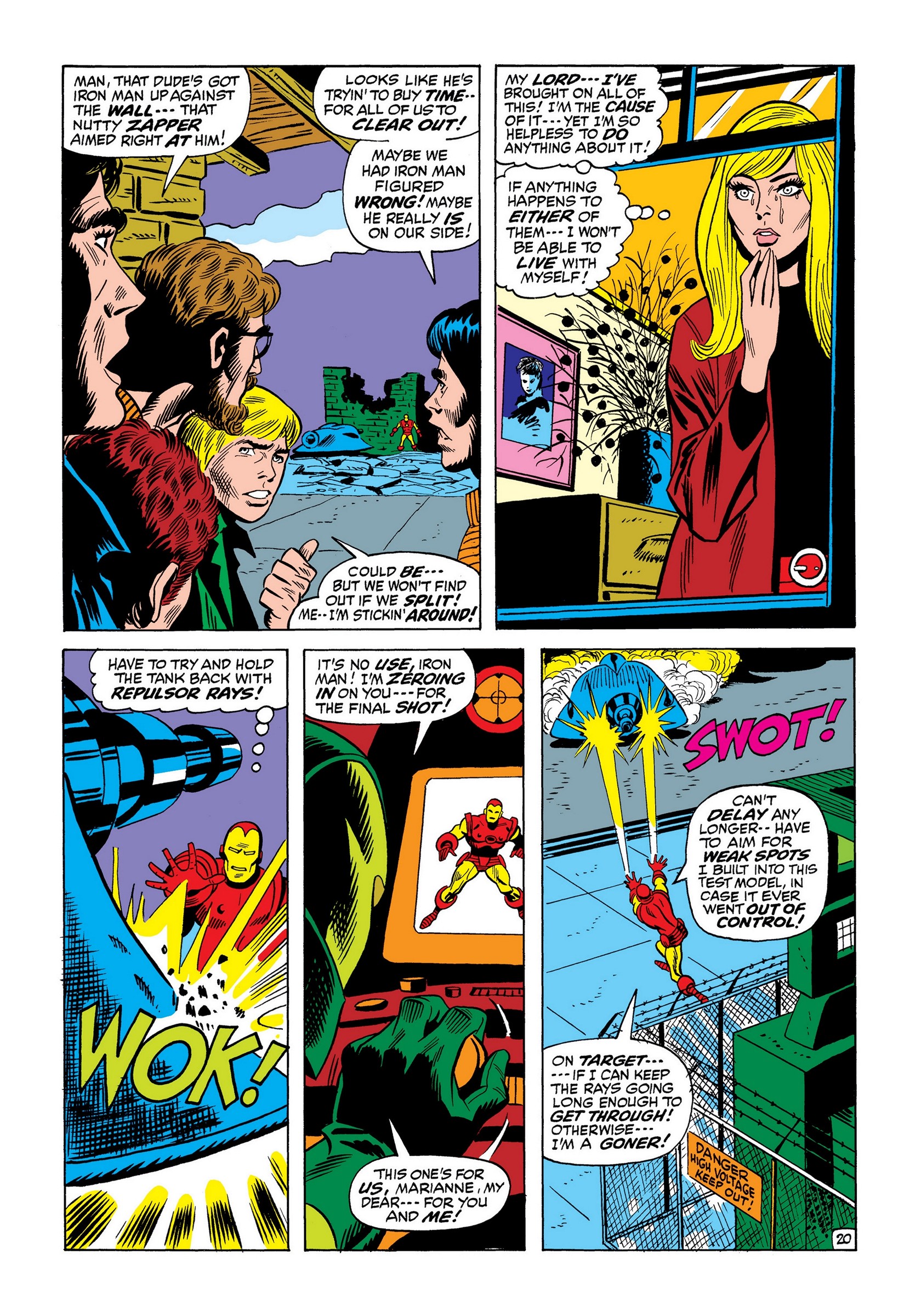 Read online Marvel Masterworks: The Invincible Iron Man comic -  Issue # TPB 8 (Part 2) - 64