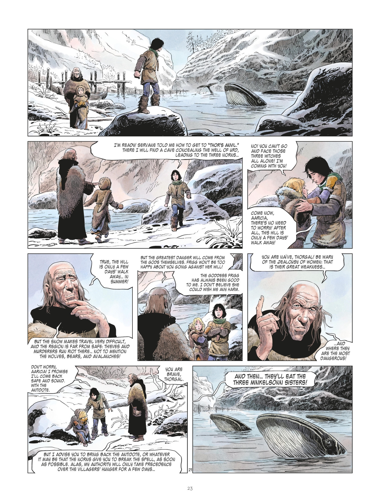Read online The World of Thorgal: The Young Years comic -  Issue #1 - 23