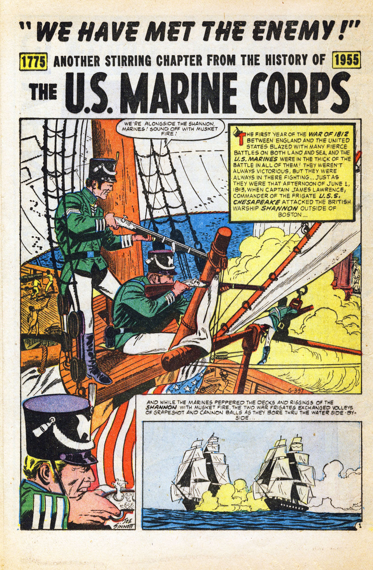 Read online Marines in Battle comic -  Issue #8 - 21