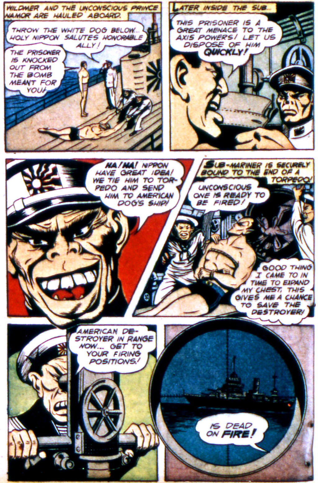 Read online Sub-Mariner Comics comic -  Issue #12 - 12