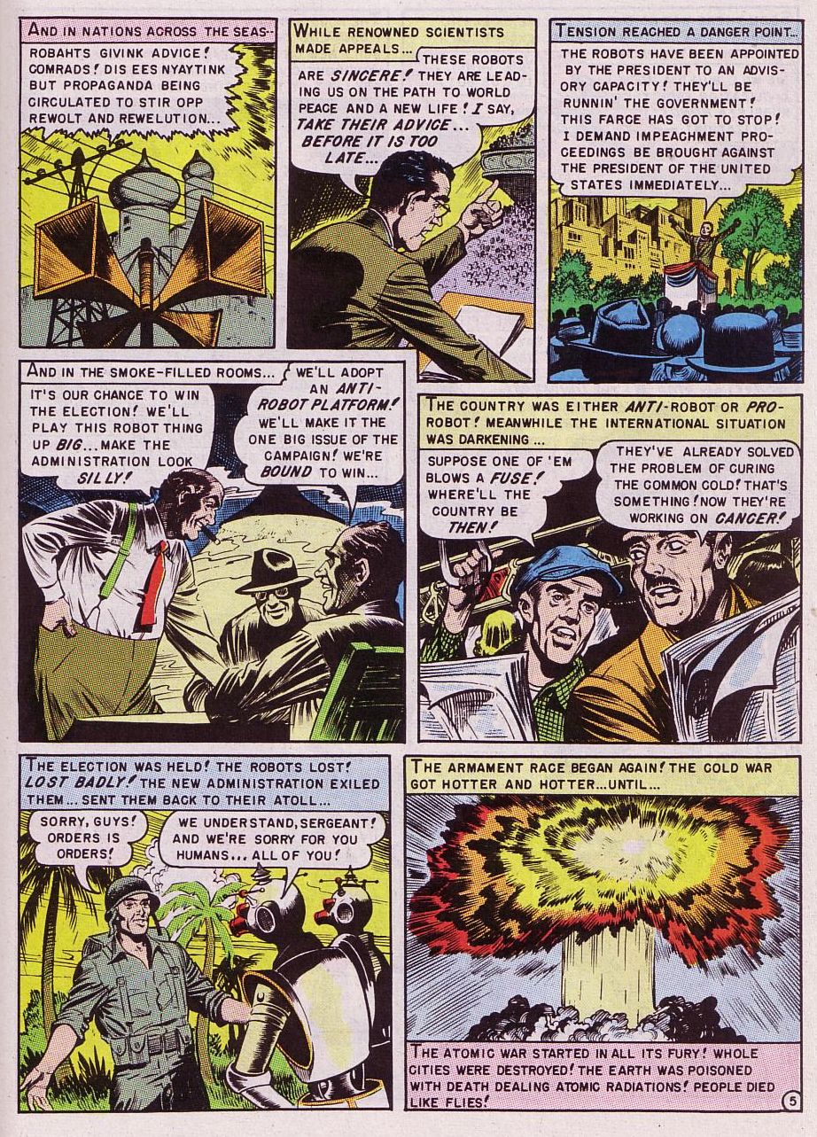 Read online Weird Fantasy (1951) comic -  Issue #6 - 22