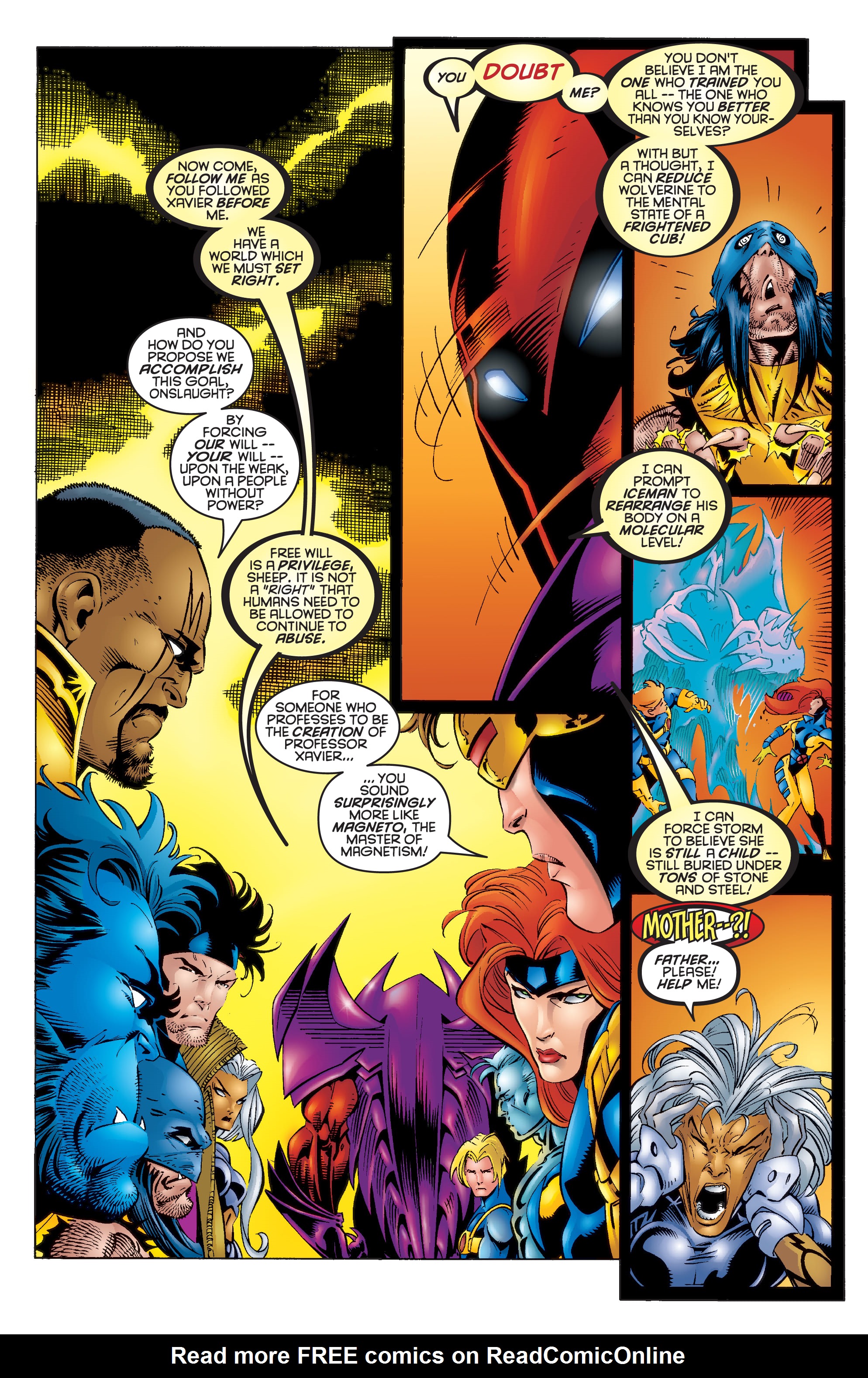 Read online X-Men Milestones: Onslaught comic -  Issue # TPB (Part 2) - 11