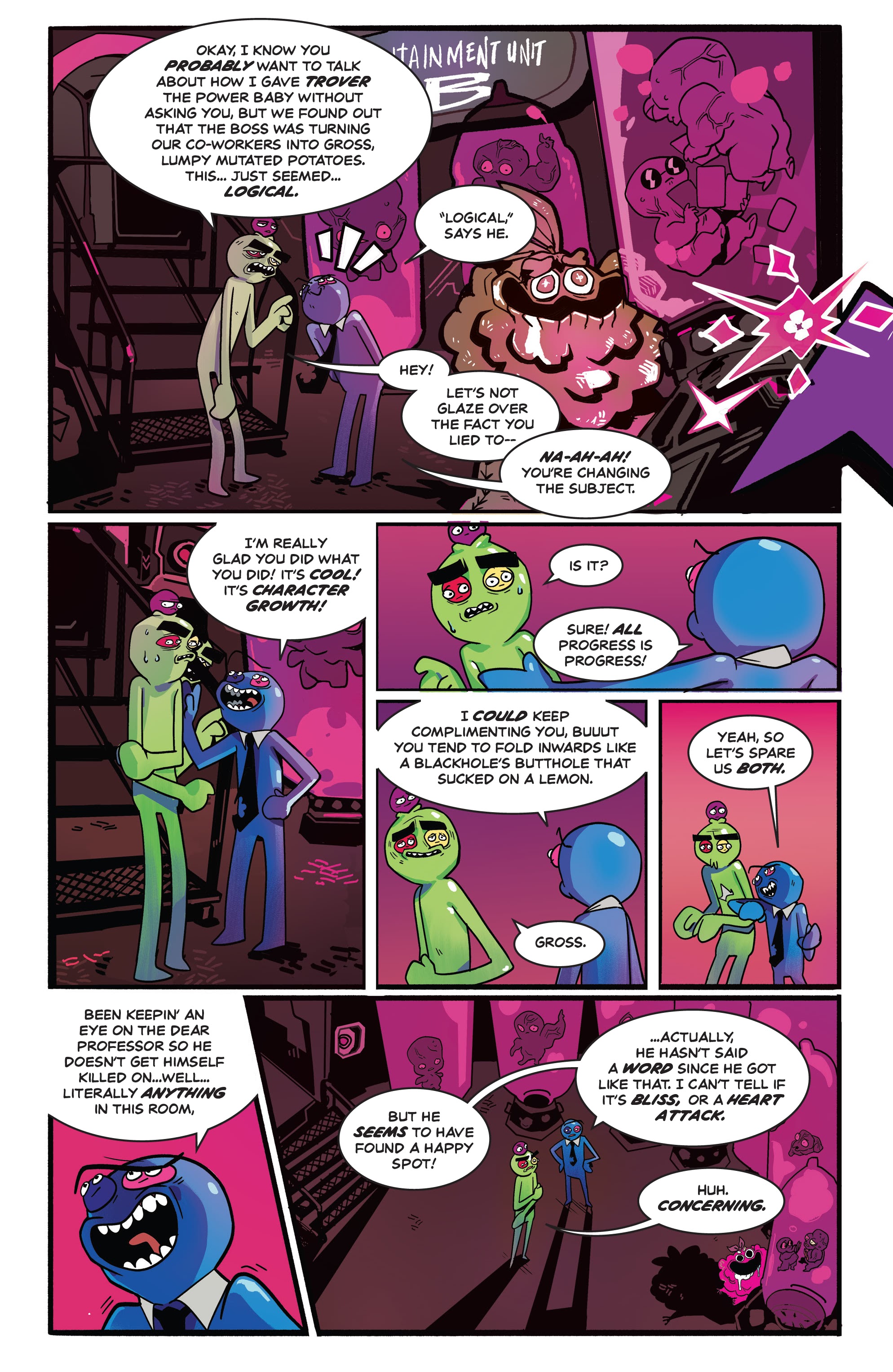 Read online Trover Saves The Universe comic -  Issue #5 - 8