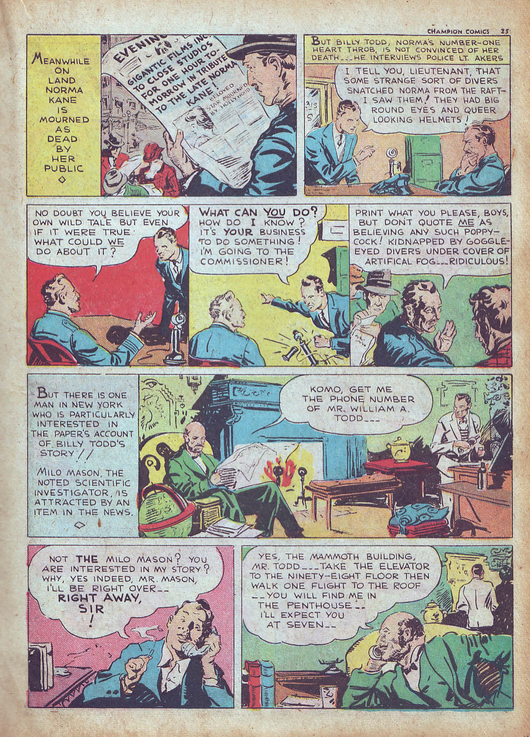 Read online Champion Comics comic -  Issue #4 - 27