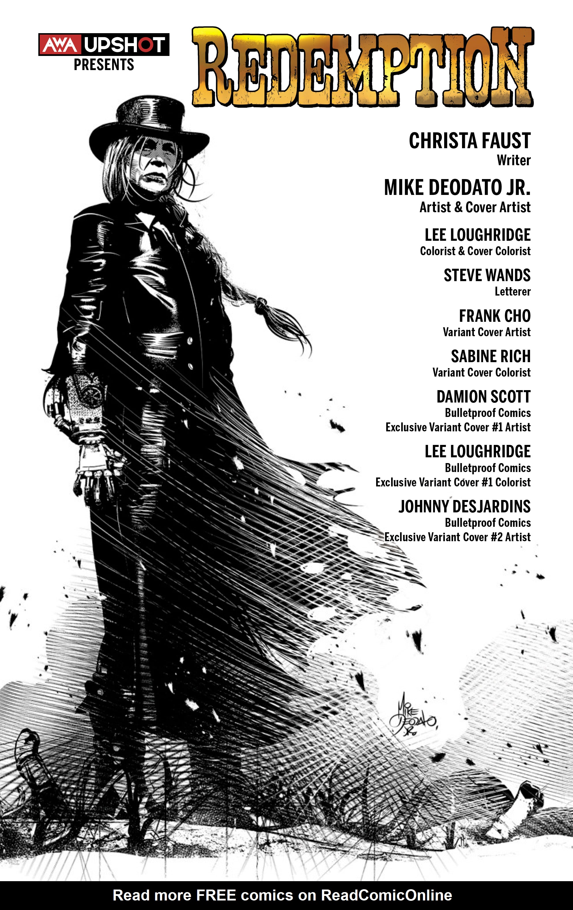 Read online Redemption comic -  Issue #1 - 2