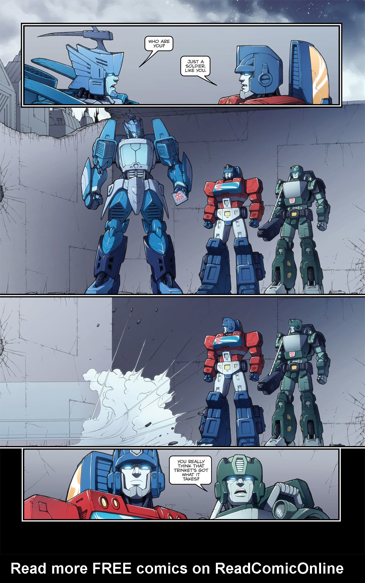 Read online Transformers Spotlight: Blurr comic -  Issue # Full - 23