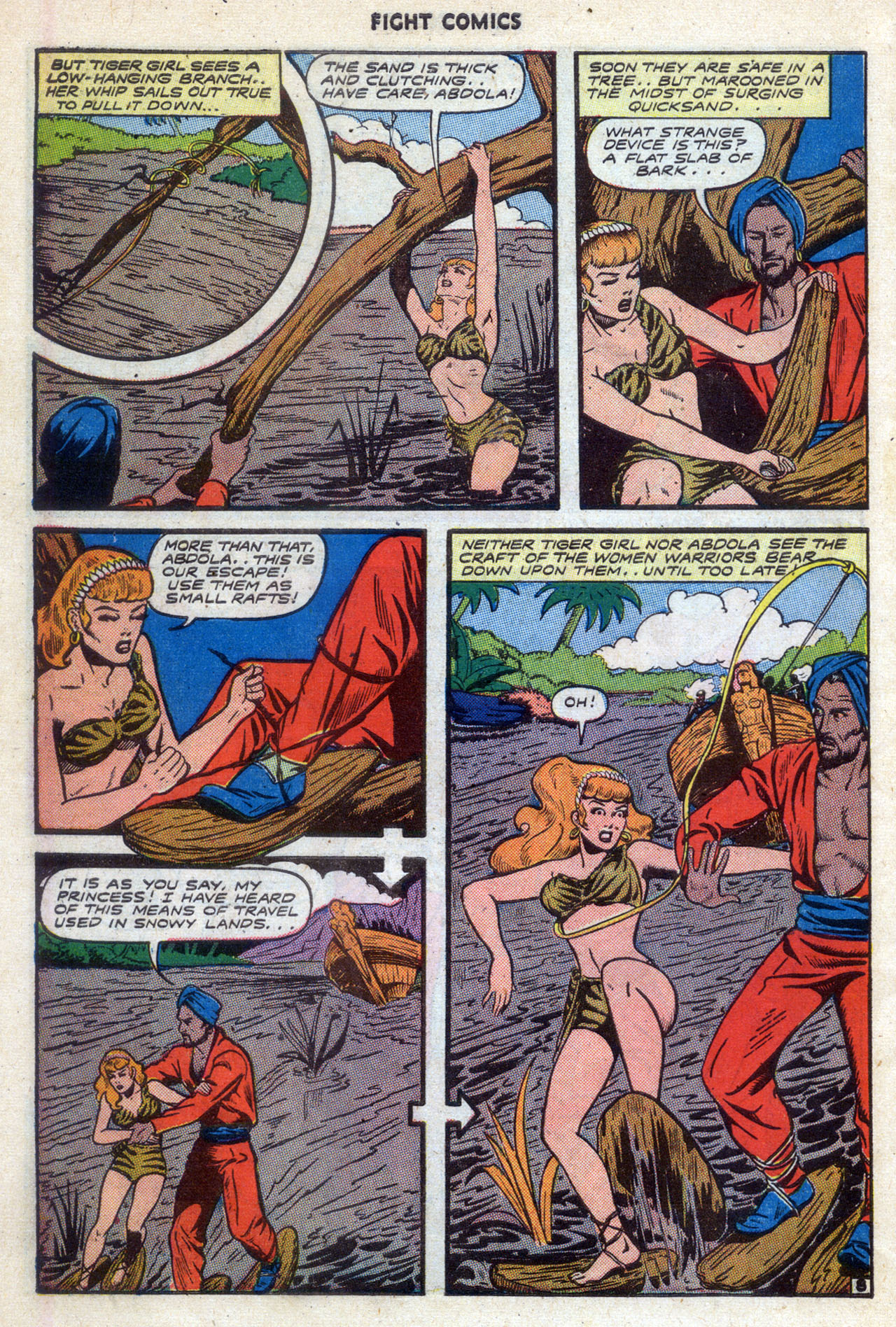 Read online Fight Comics comic -  Issue #39 - 48