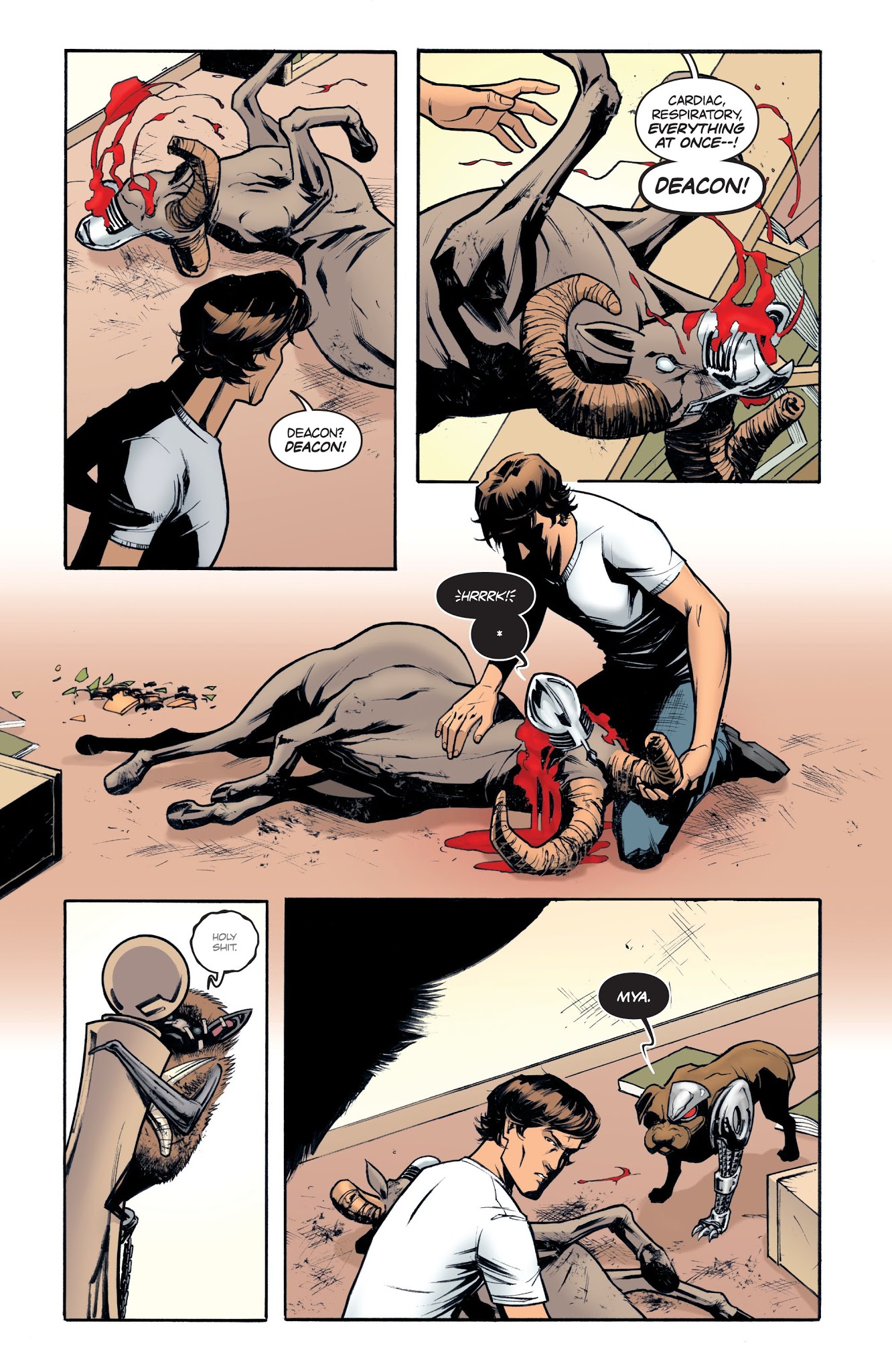 Read online Animosity: Evolution comic -  Issue #3 - 12
