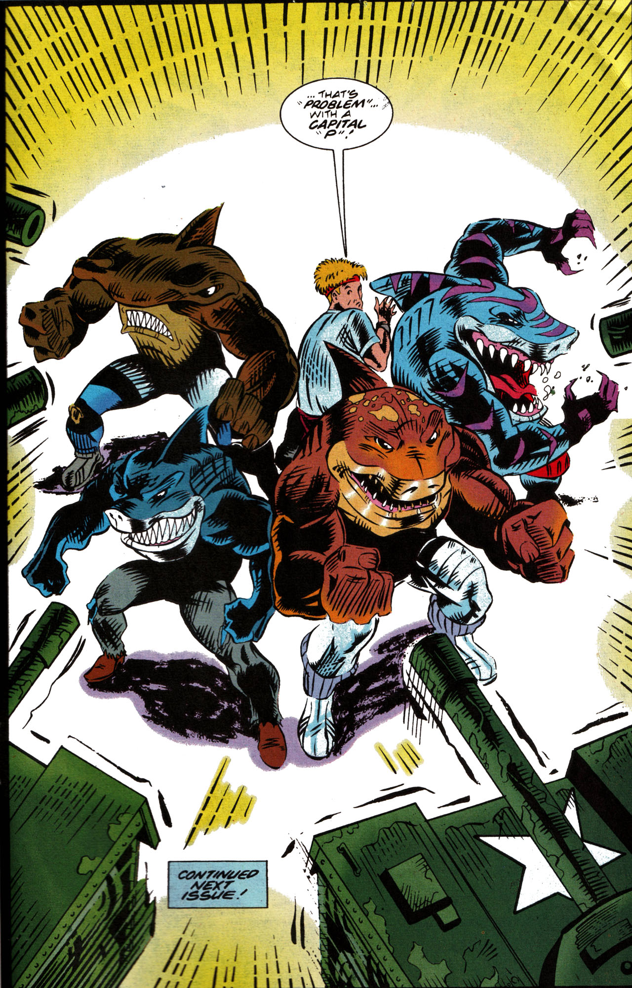 Read online Street Sharks comic -  Issue #1 - 30