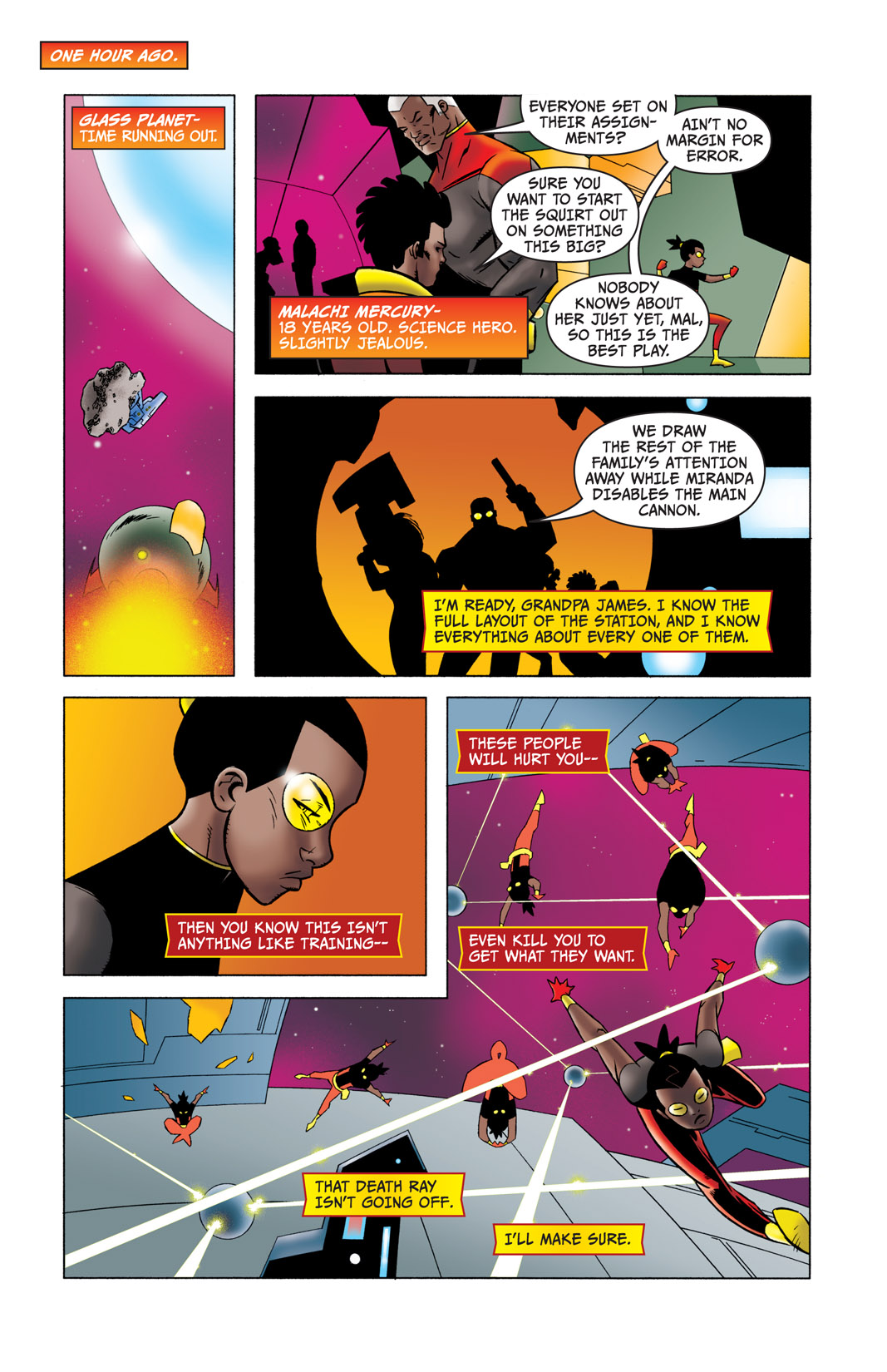 Read online The Many Adventures of Miranda Mercury: Time Runs Out comic -  Issue # TPB - 5