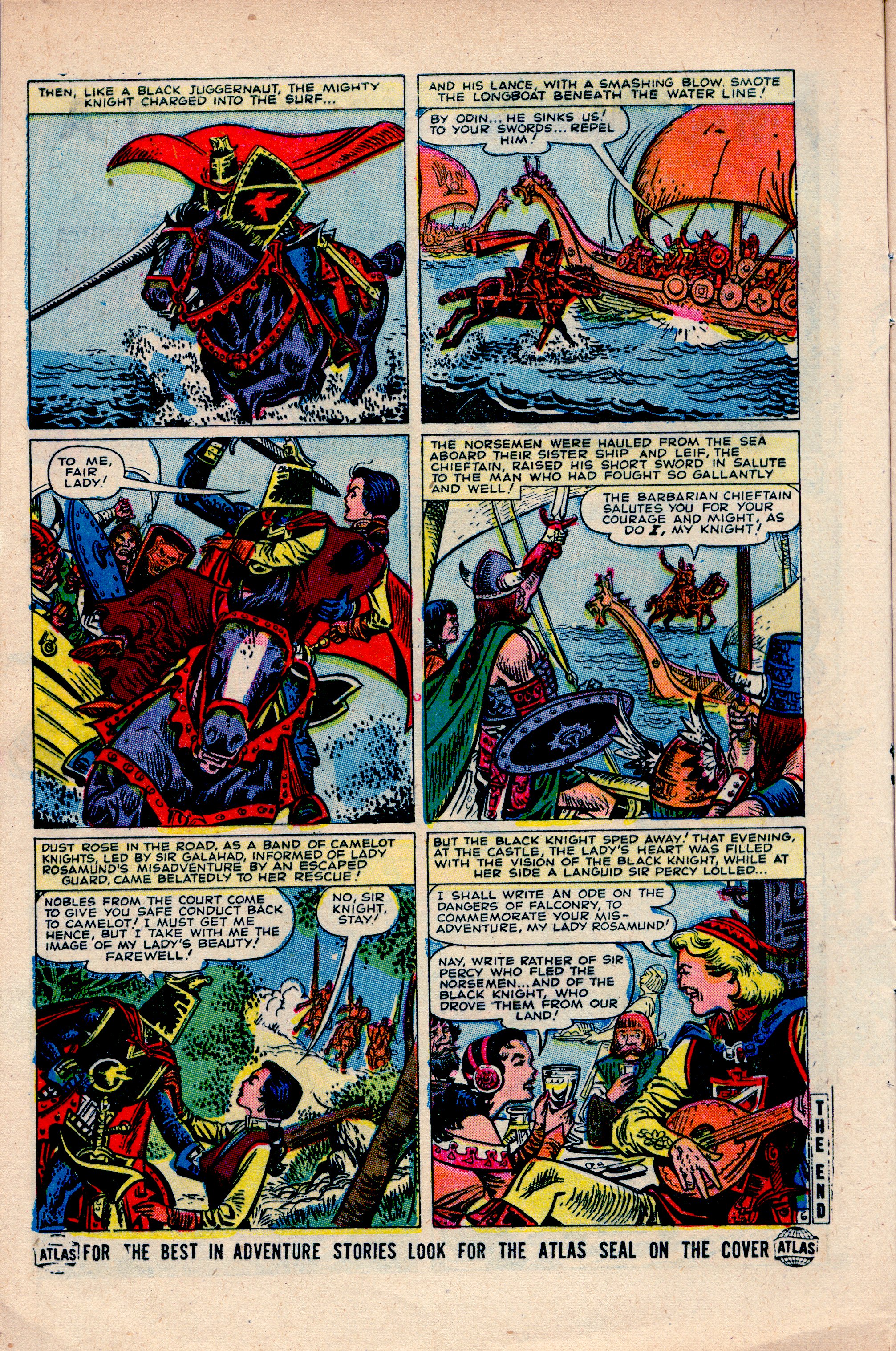 Read online Black Knight (1955) comic -  Issue #2 - 10