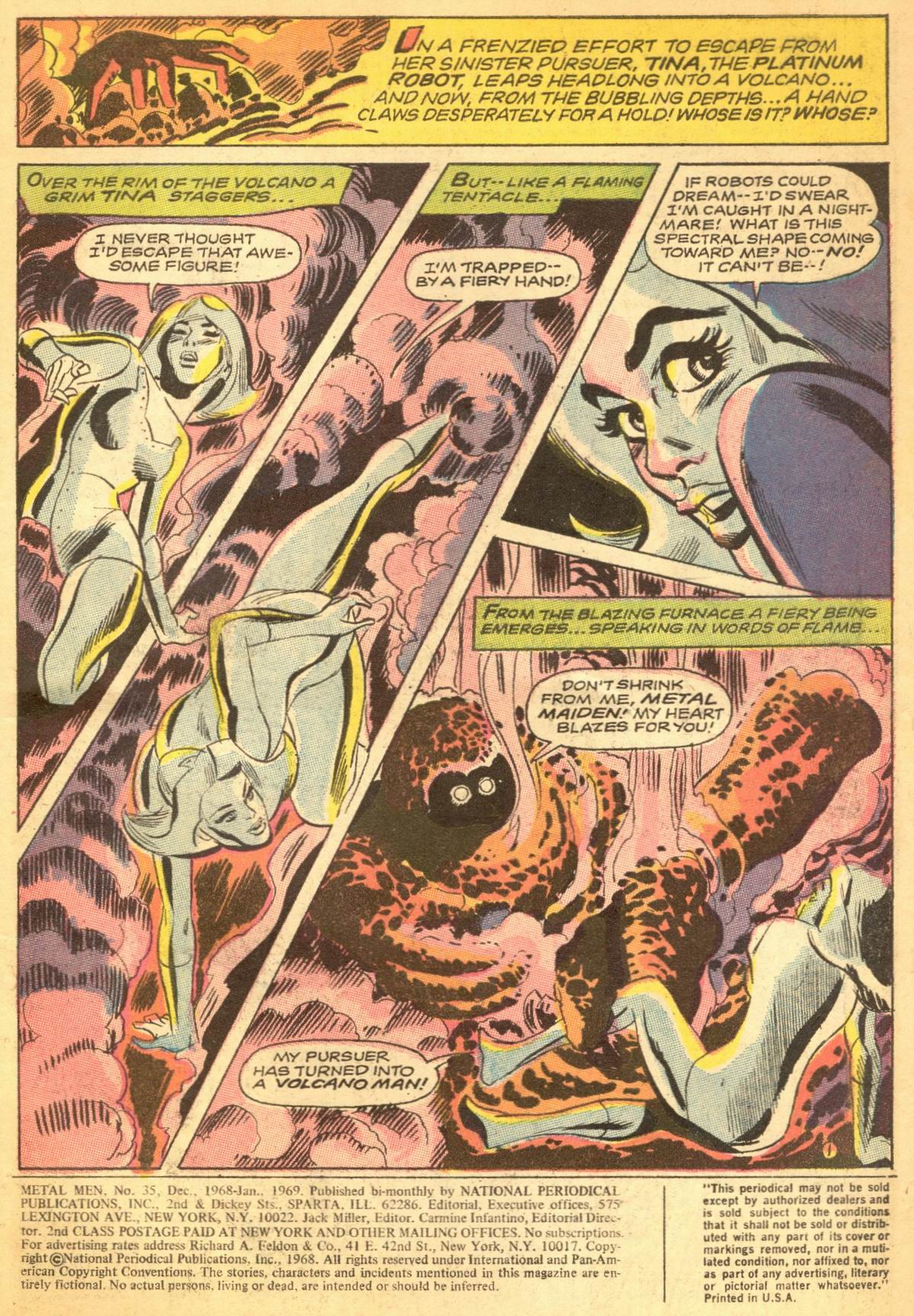 Read online Metal Men (1963) comic -  Issue #35 - 3