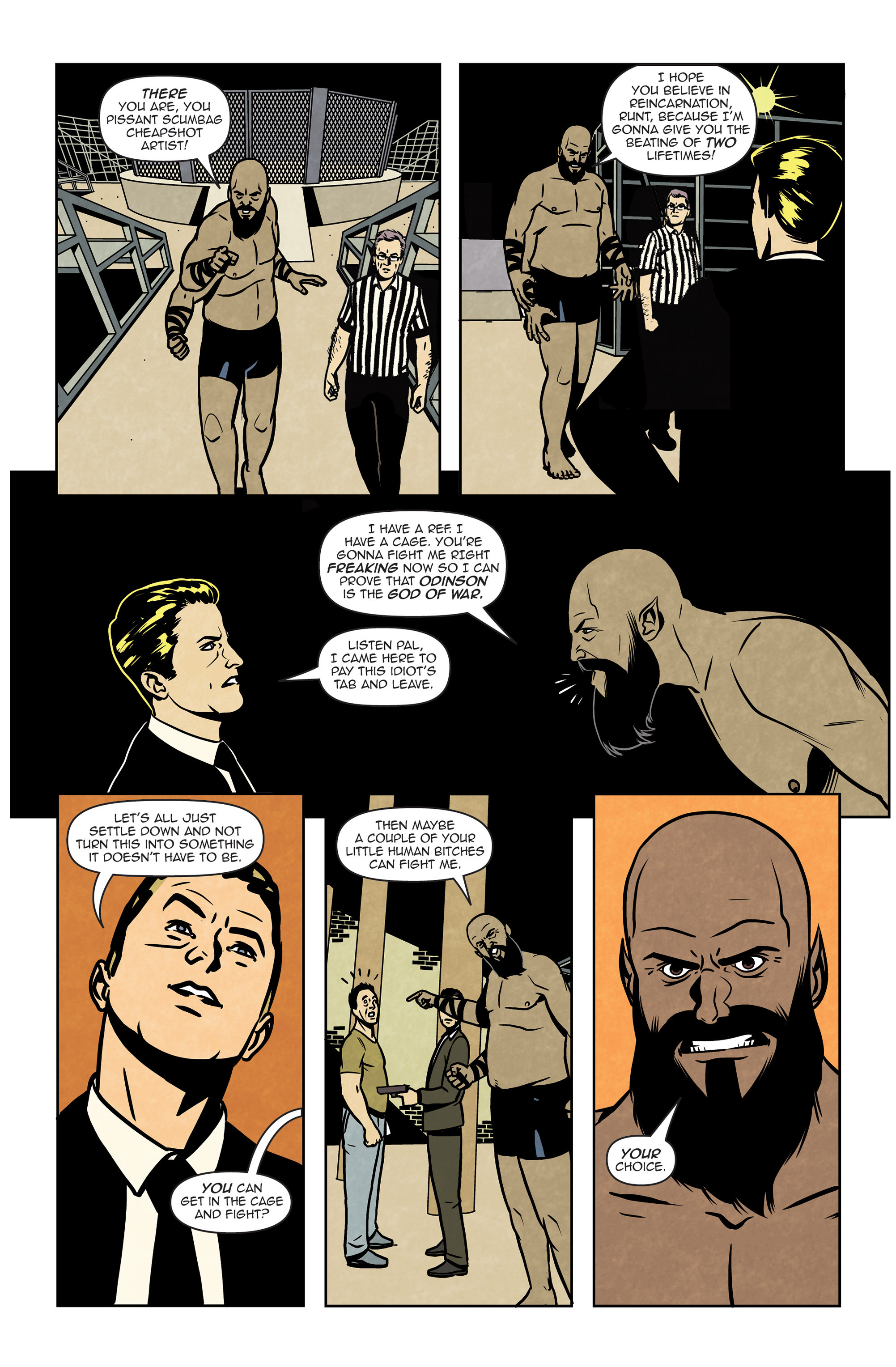 Read online The F1rst Hero: Fight For Your Life comic -  Issue #3 - 16
