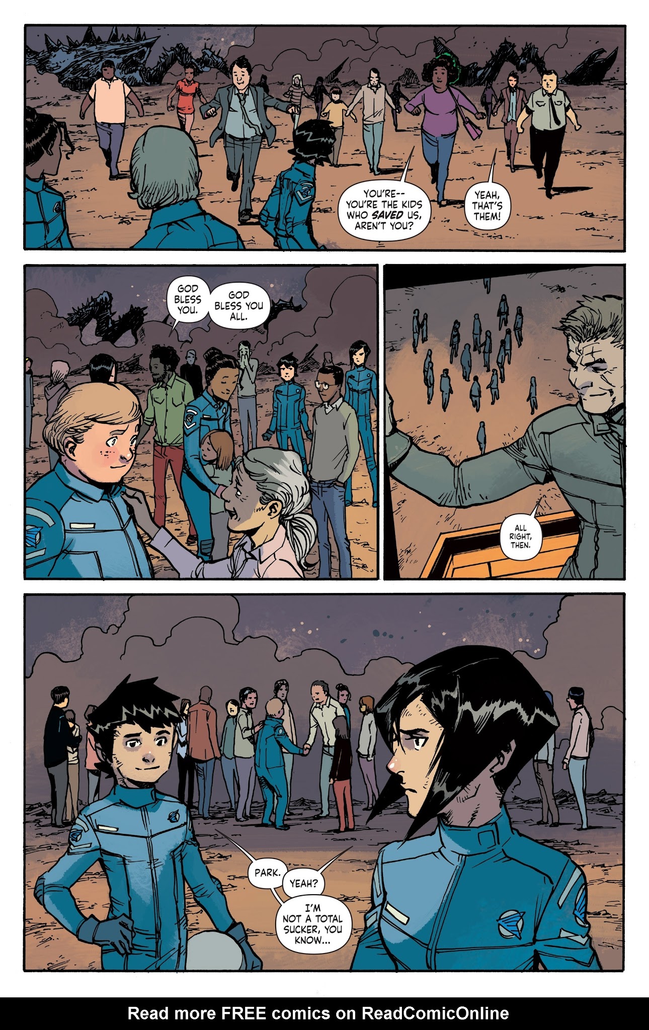 Read online Mech Cadet Yu comic -  Issue #4 - 21