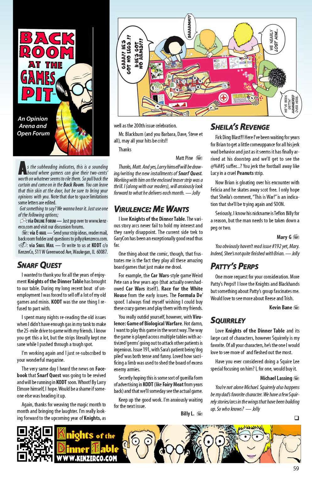 Read online Knights of the Dinner Table comic -  Issue #193 - 61