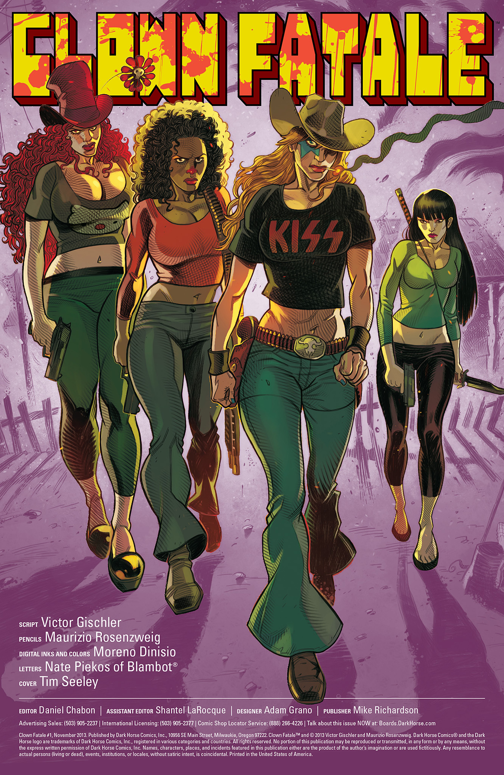 Read online Clown Fatale comic -  Issue #1 - 2