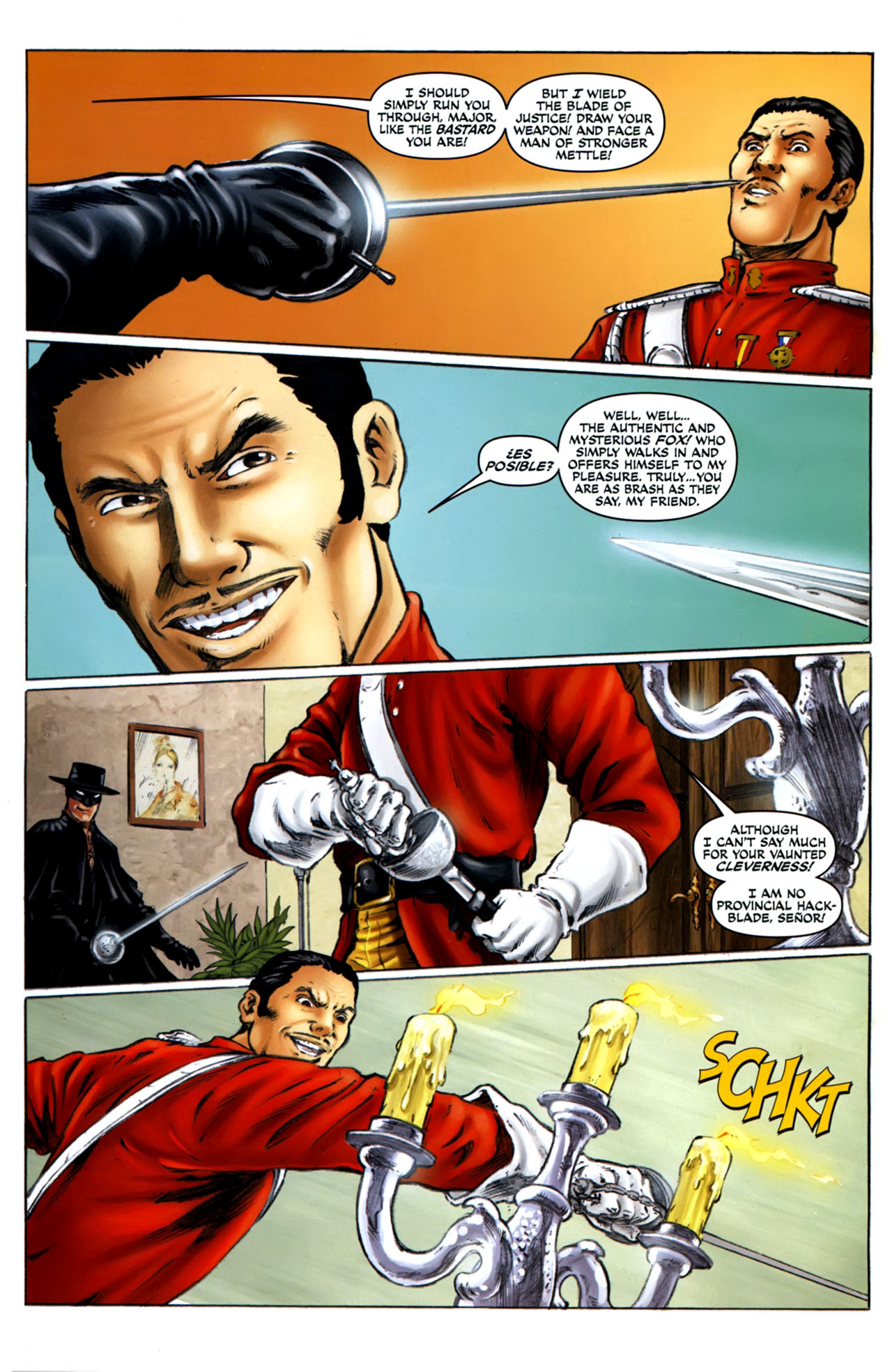 Read online Zorro (2008) comic -  Issue #13 - 19