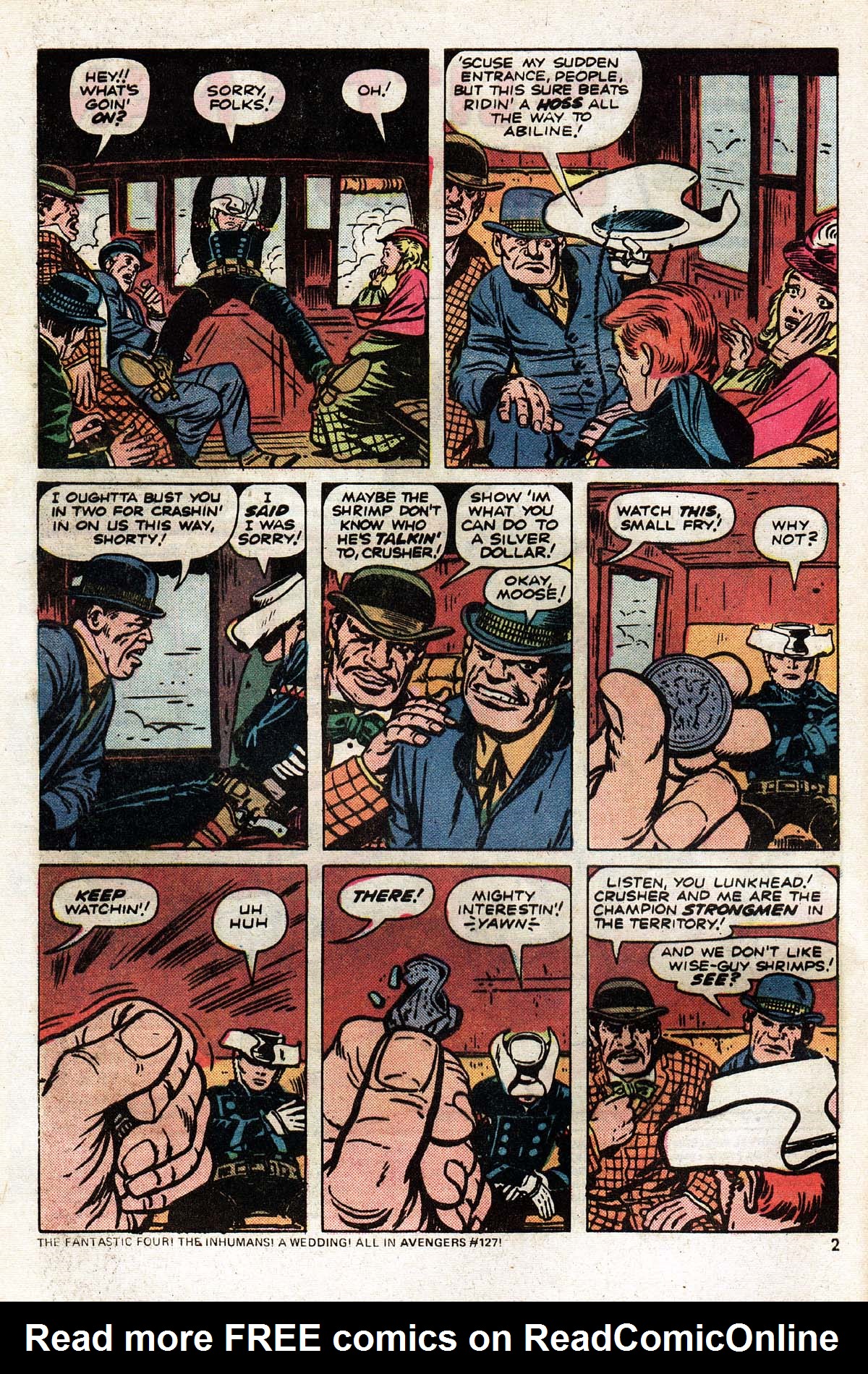 Read online The Mighty Marvel Western comic -  Issue #34 - 3