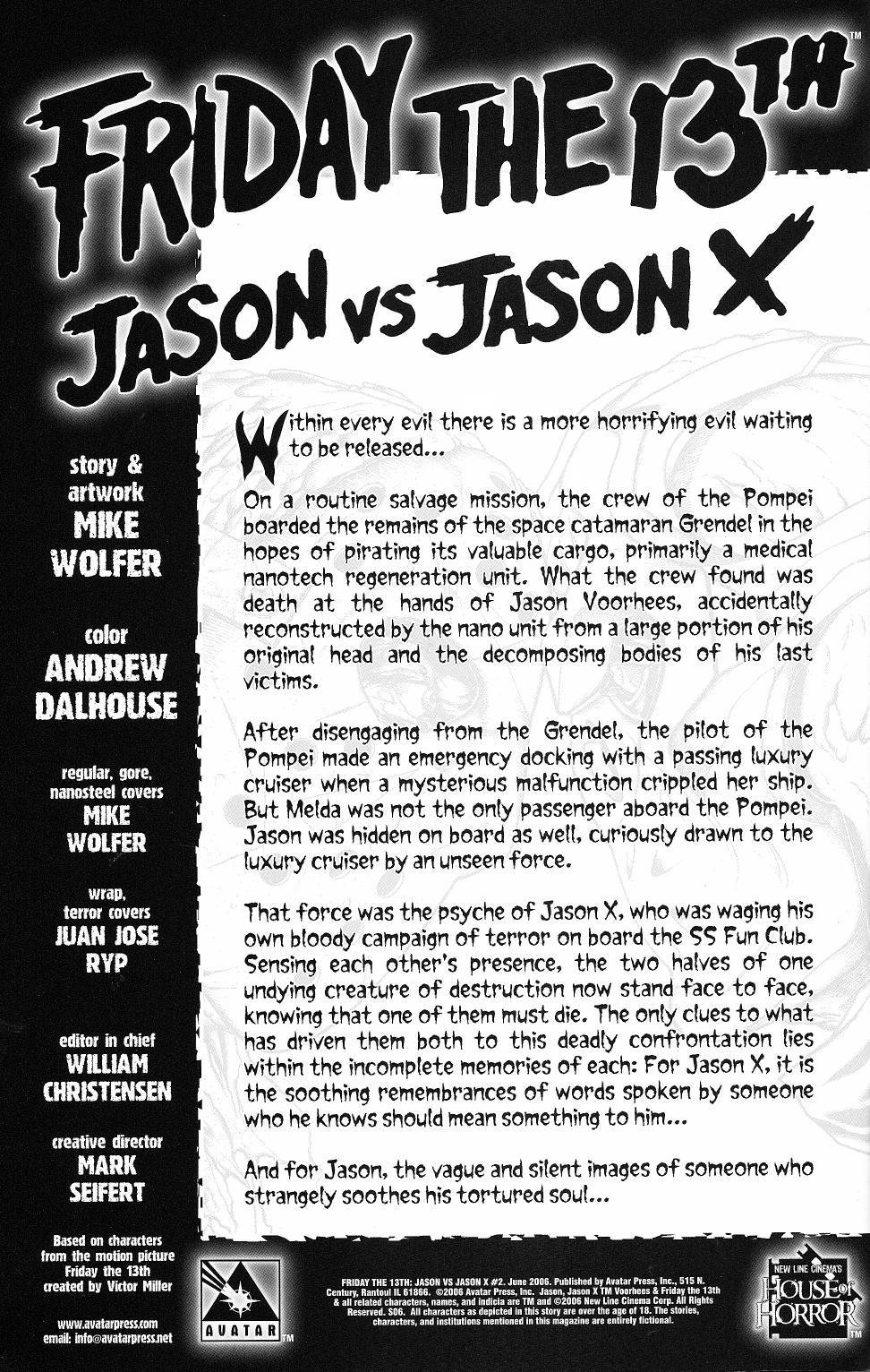 Read online Friday The 13th: Jason Vs Jason X comic -  Issue #2 - 5