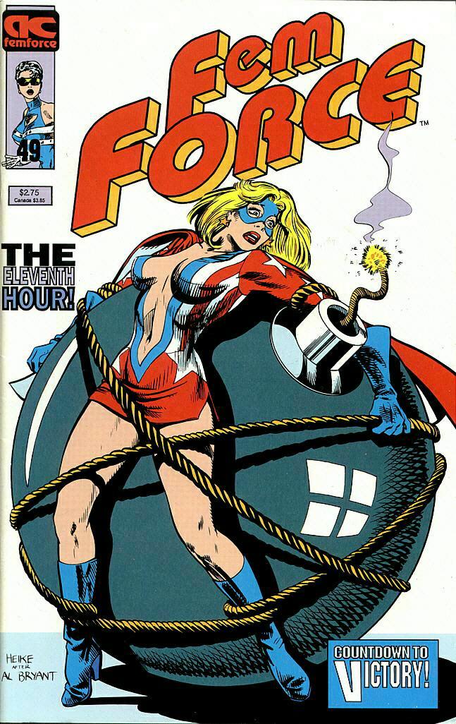 Read online Femforce comic -  Issue #49 - 1