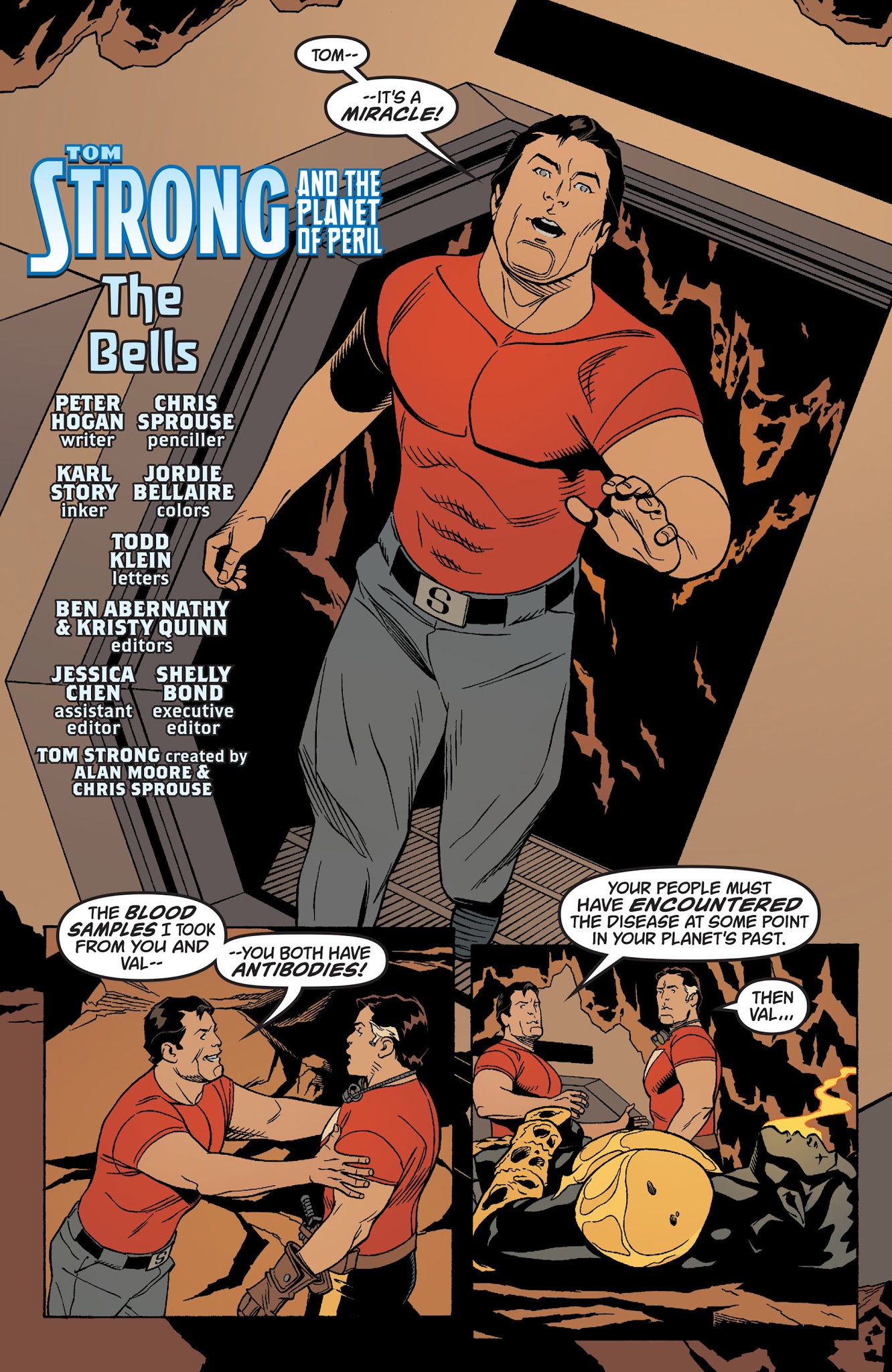 Read online Tom Strong and the Planet of Peril comic -  Issue #6 - 6