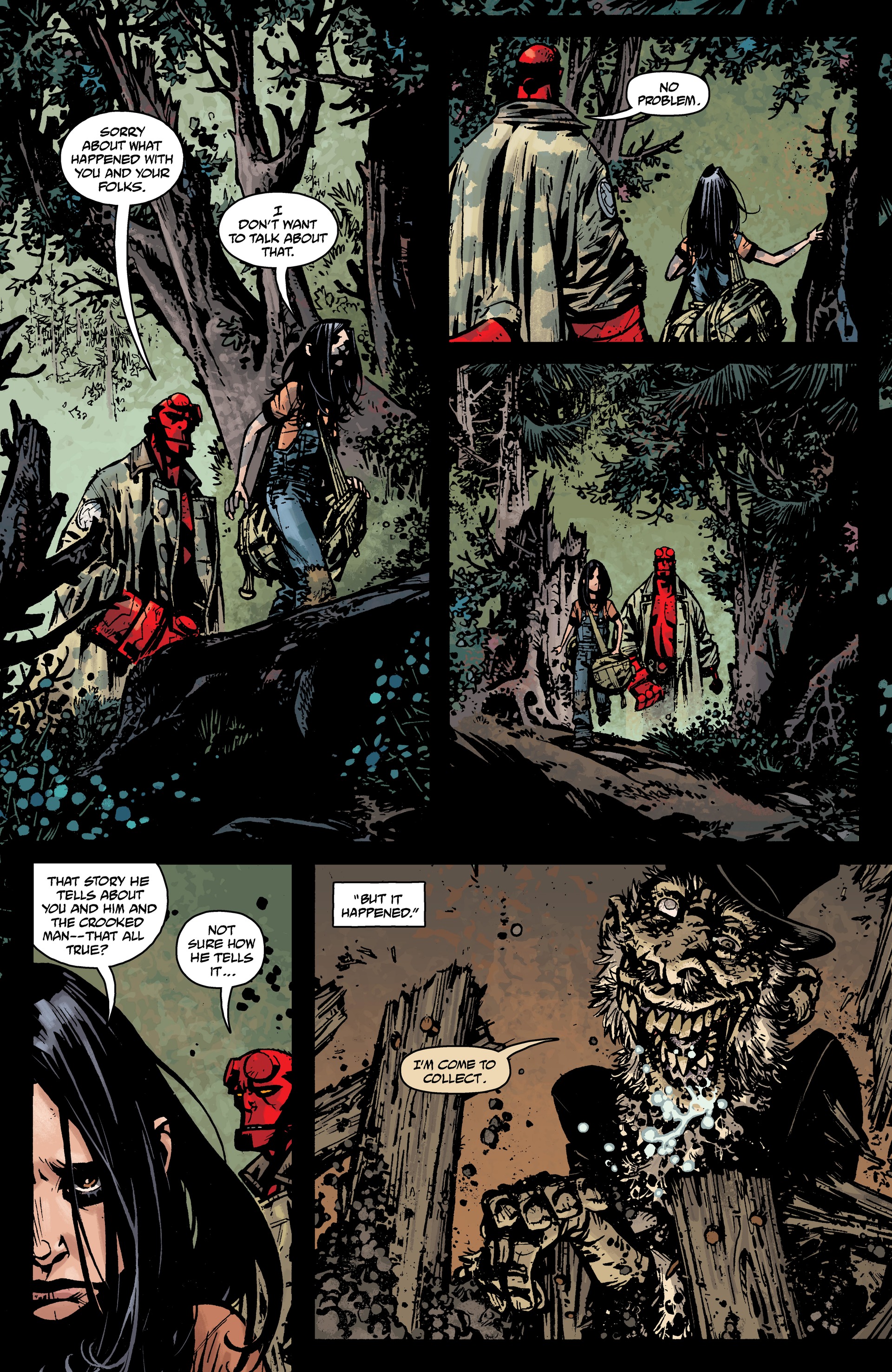 Read online Hellboy and the B.P.R.D.: The Return of Effie Kolb and Others comic -  Issue # TPB (Part 1) - 18