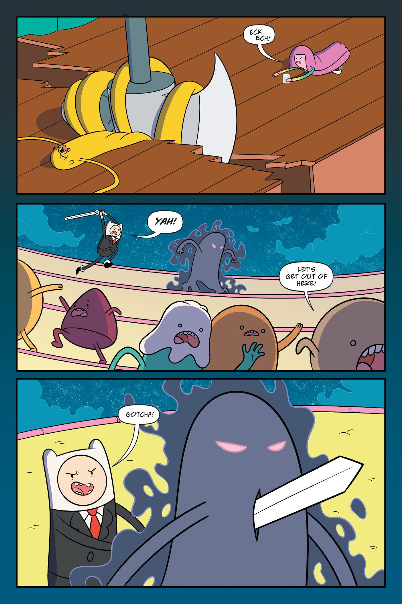 Read online Adventure Time: President Bubblegum comic -  Issue # TPB - 117